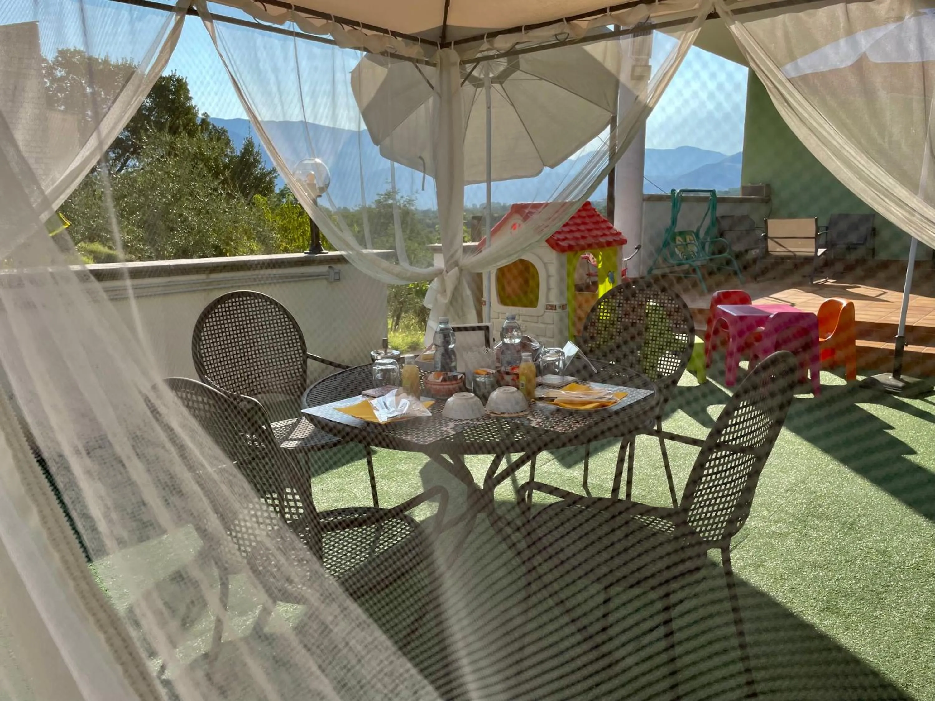 Garden in B&b Villa Asia