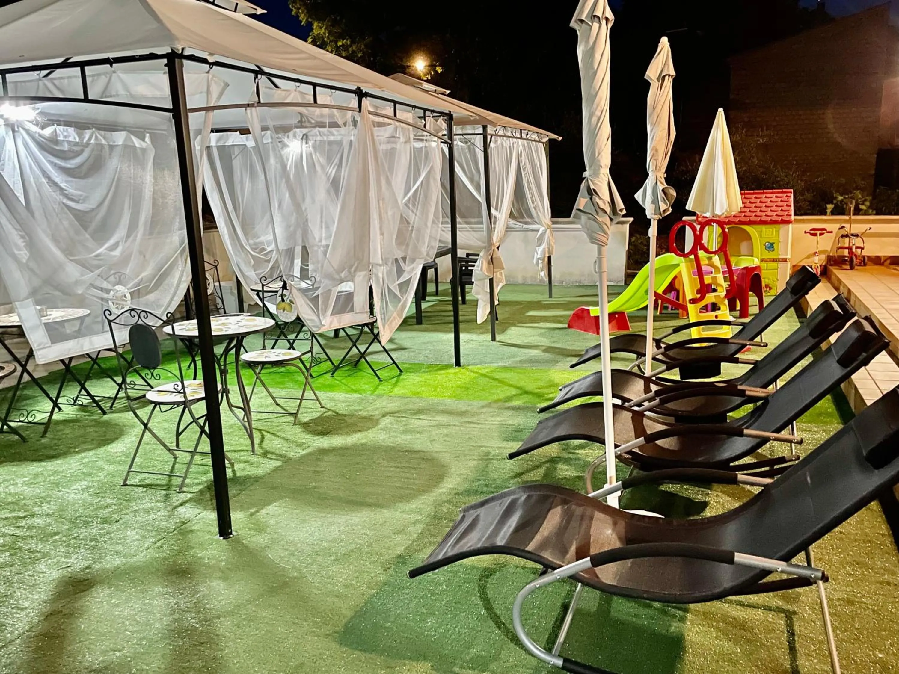 Garden in B&b Villa Asia