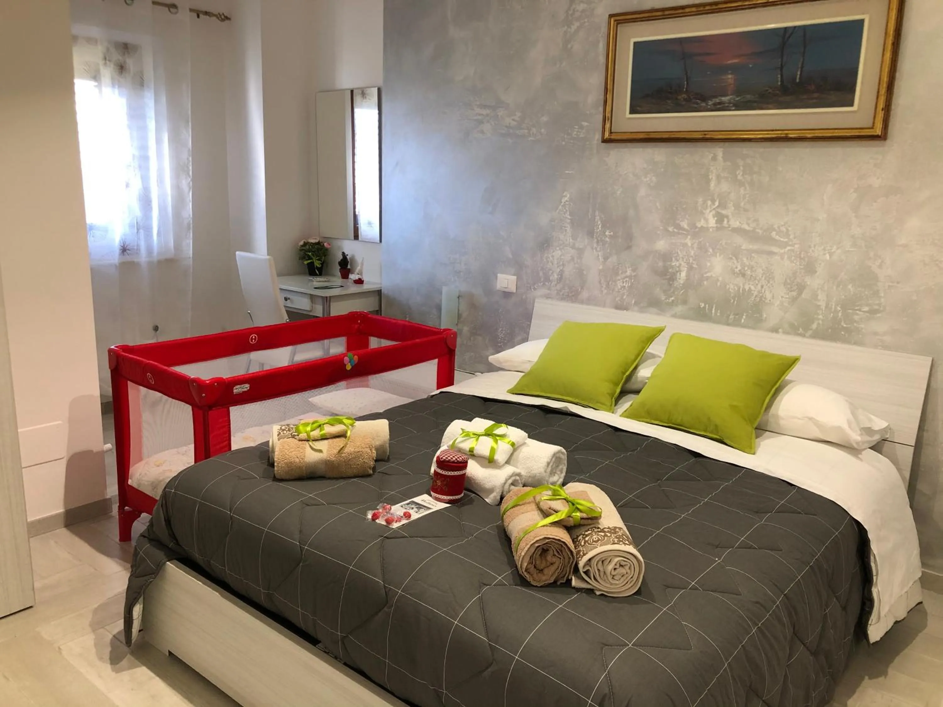 Bed in B&b Villa Asia