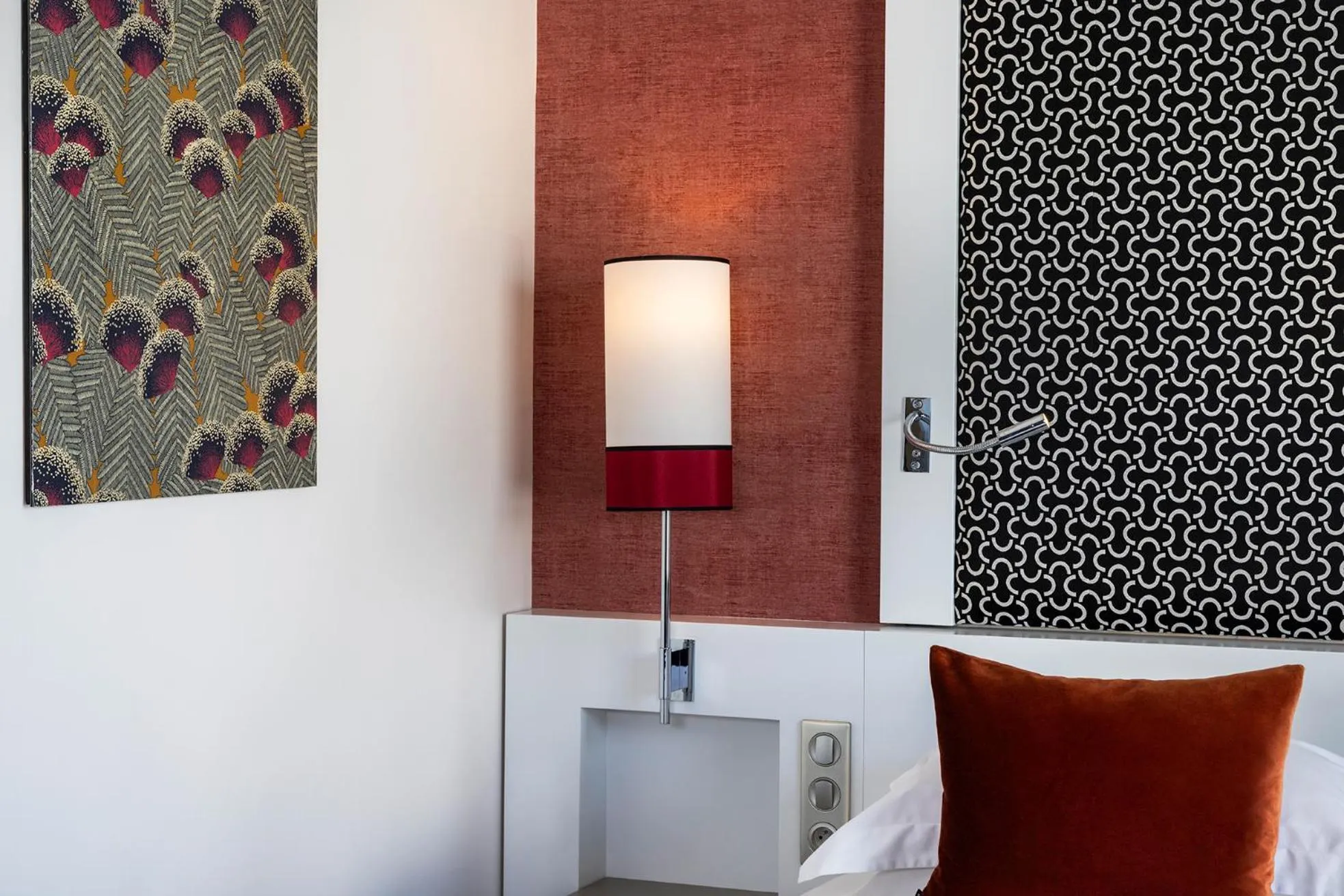 Bedroom in Hôtel Etoile Maillot