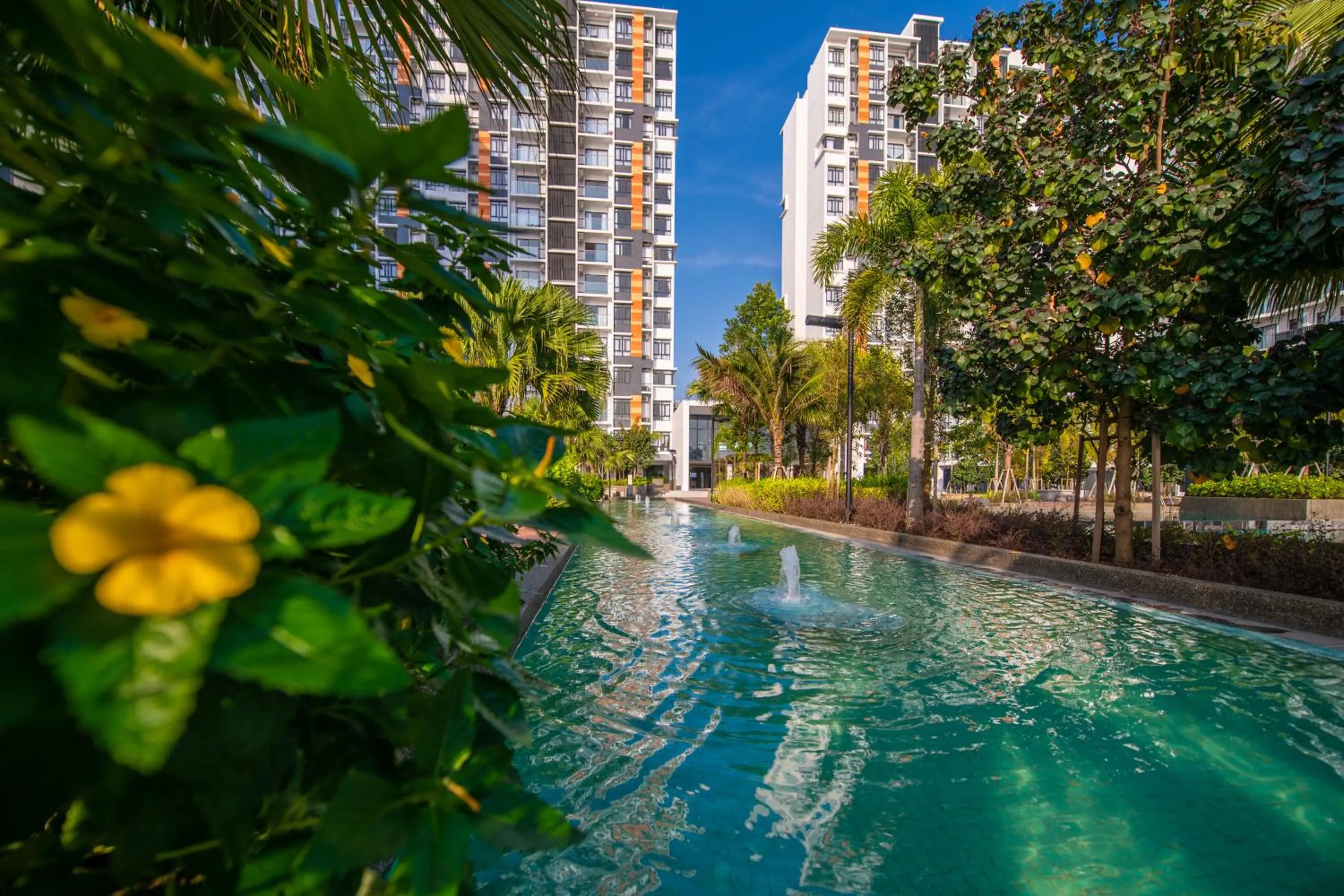 Pool view in Timurbay by Seascape