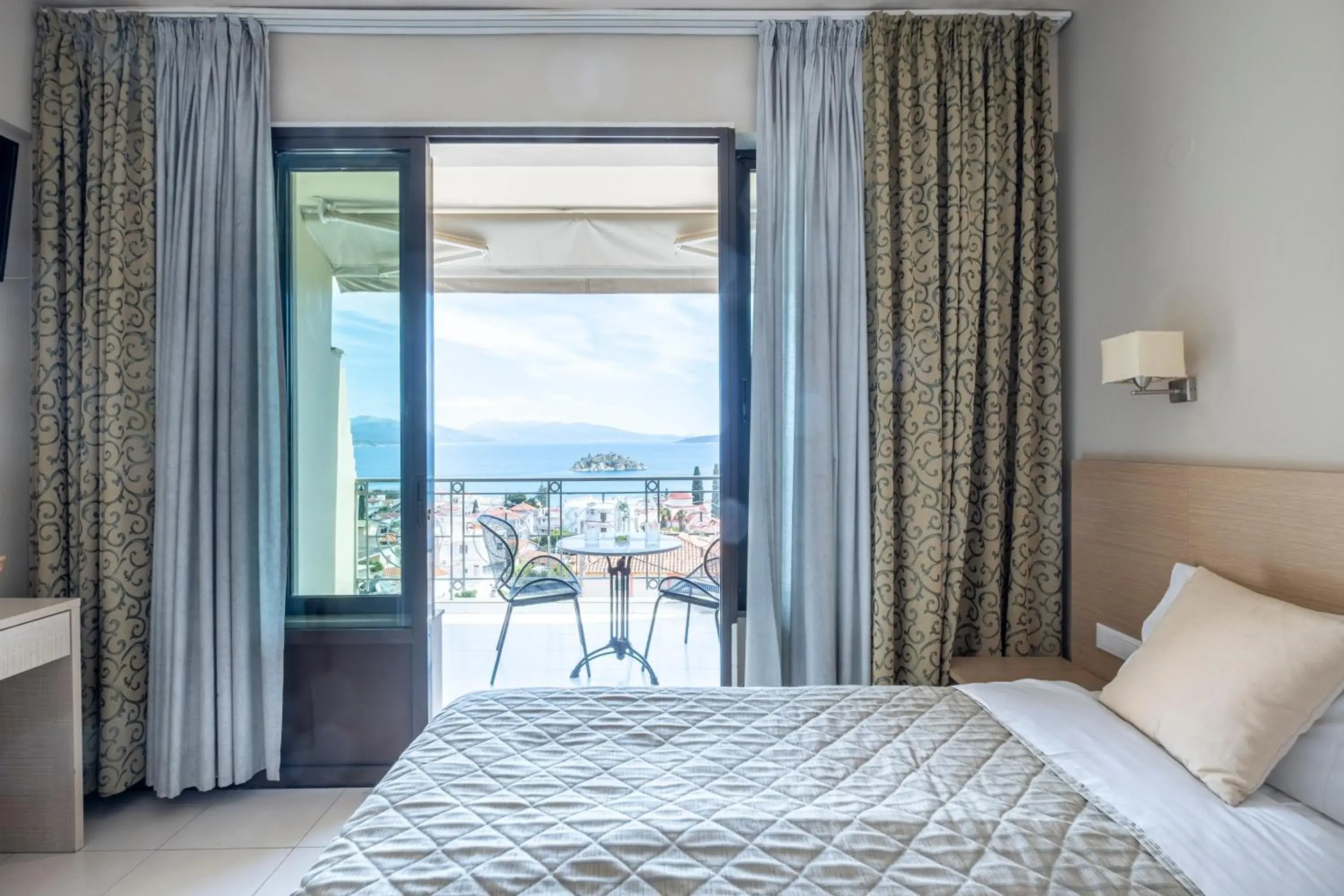 View (from property/room), Bed in ELIXIA View (from property/room), Bed in ELIXIA