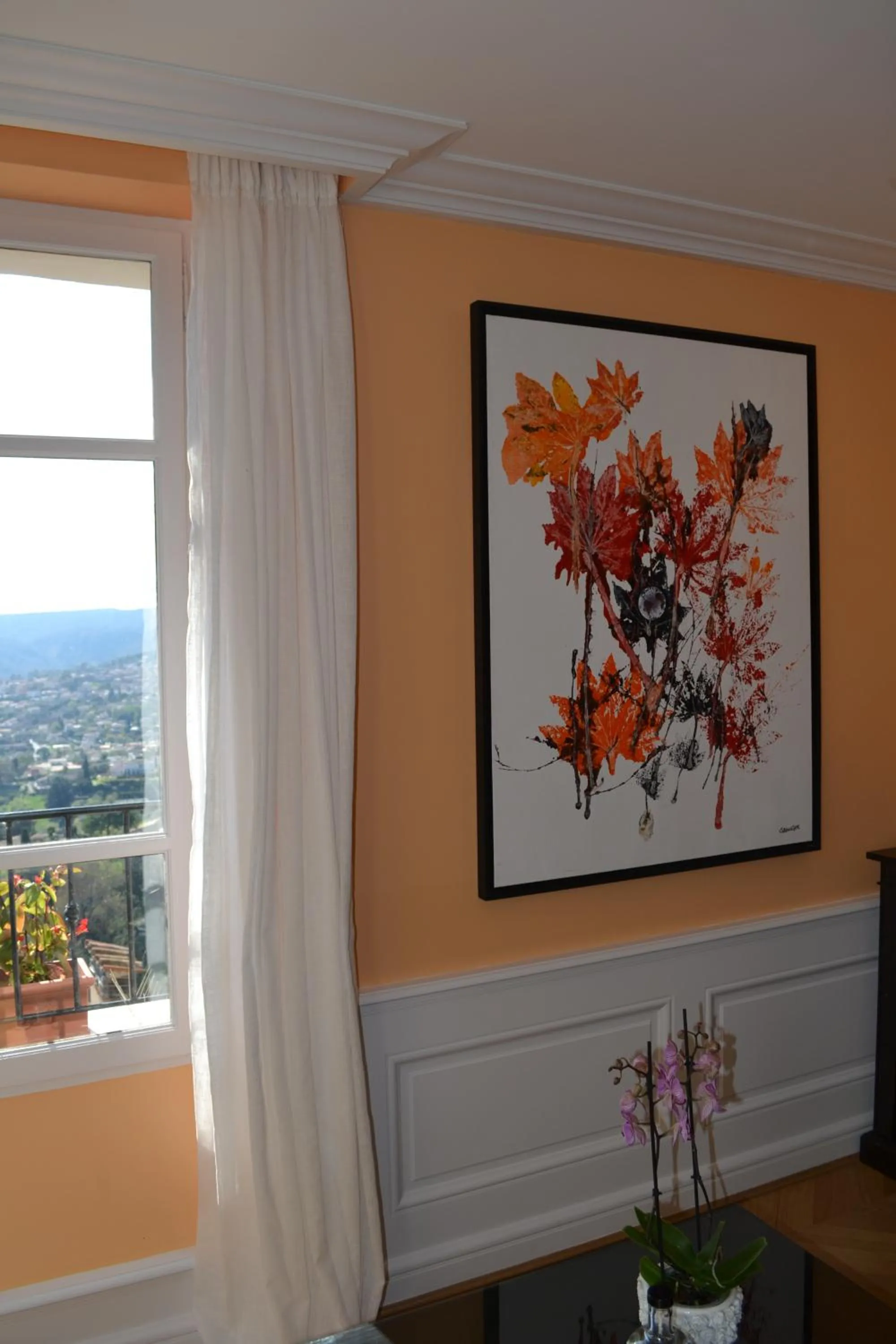 Decorative detail in Hotel Le Saint Paul