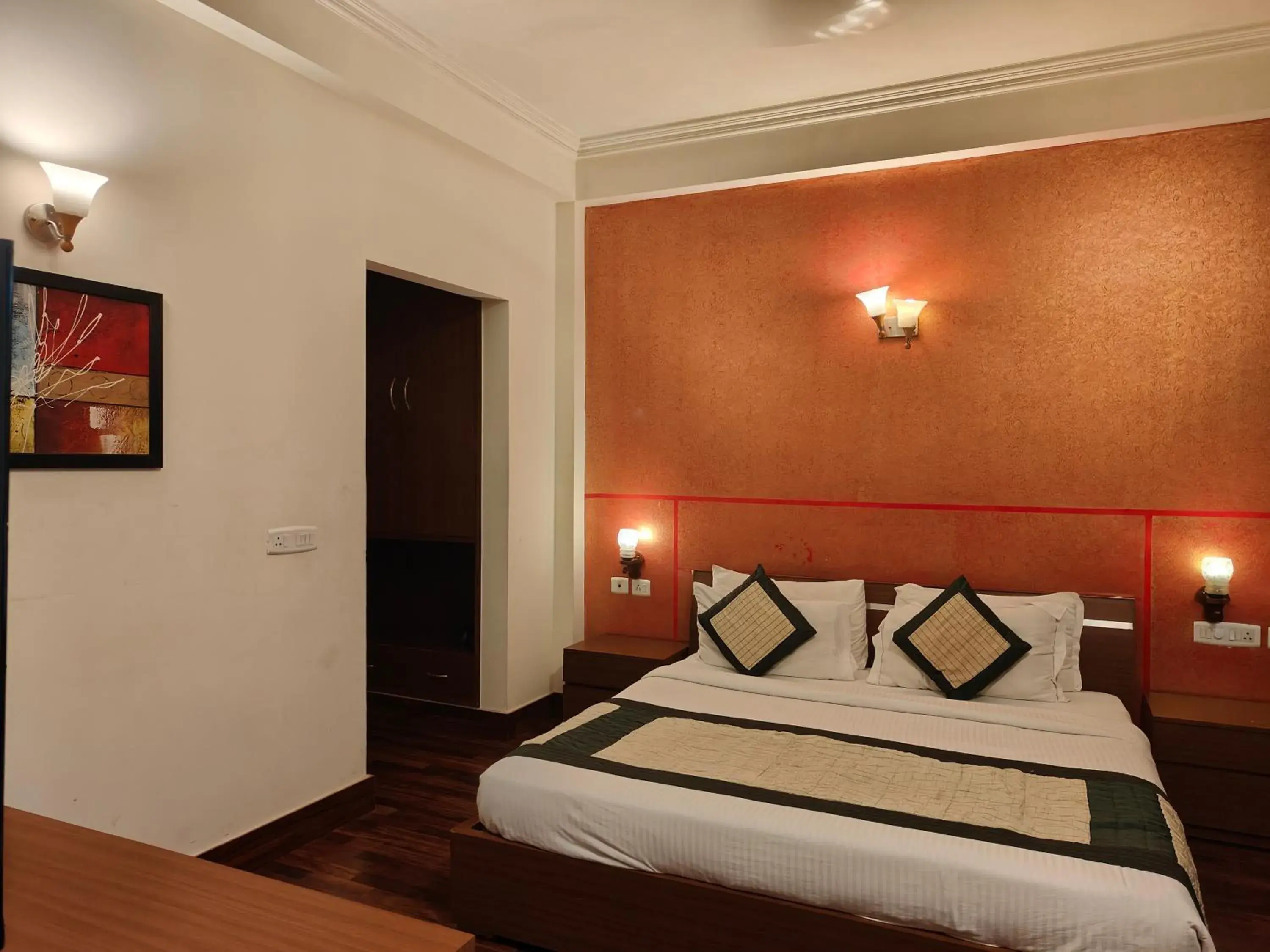 Bed in Tavisha Villa Gurgaon