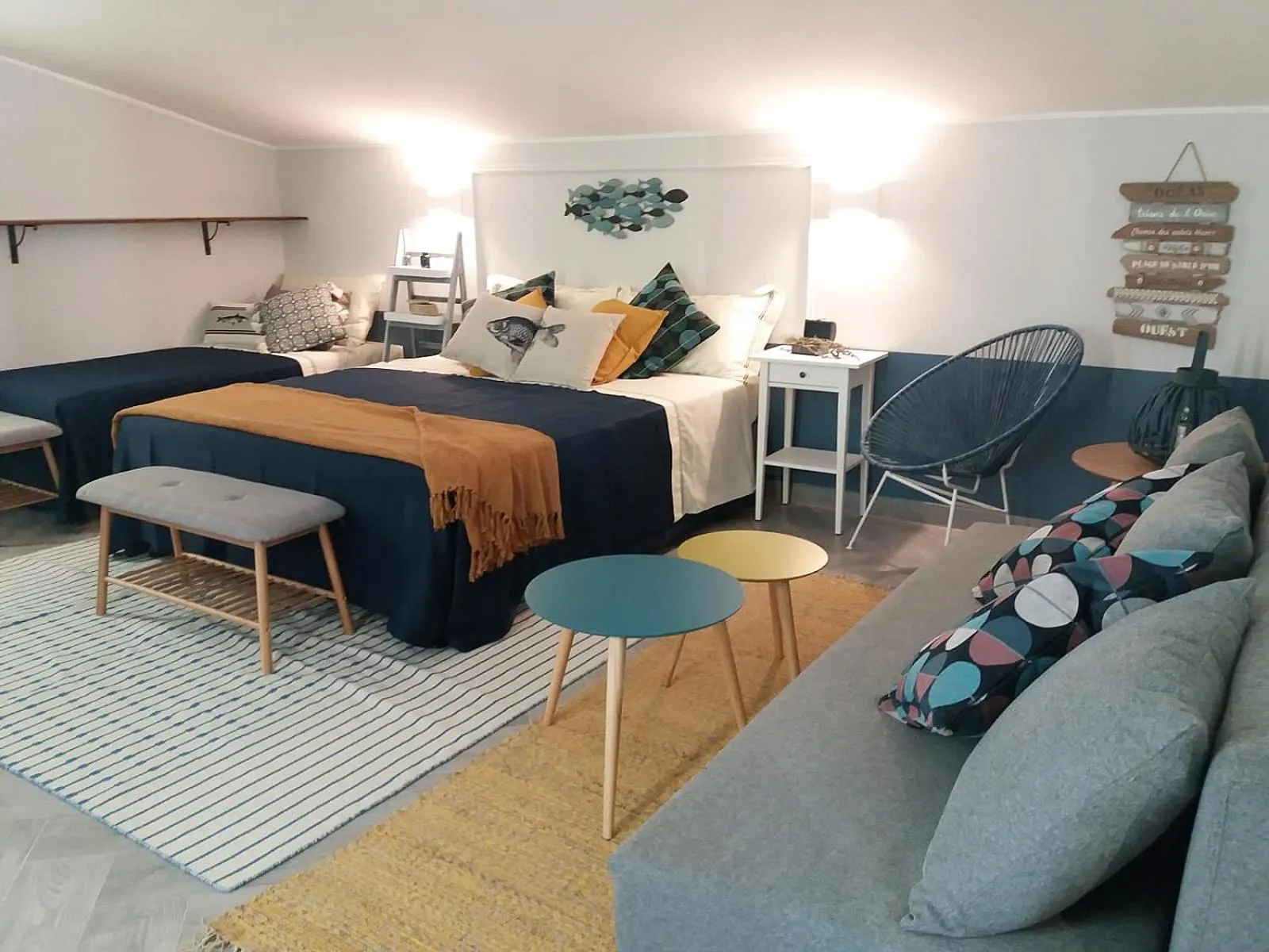 Photo of the whole room in IL CUCCO B&B