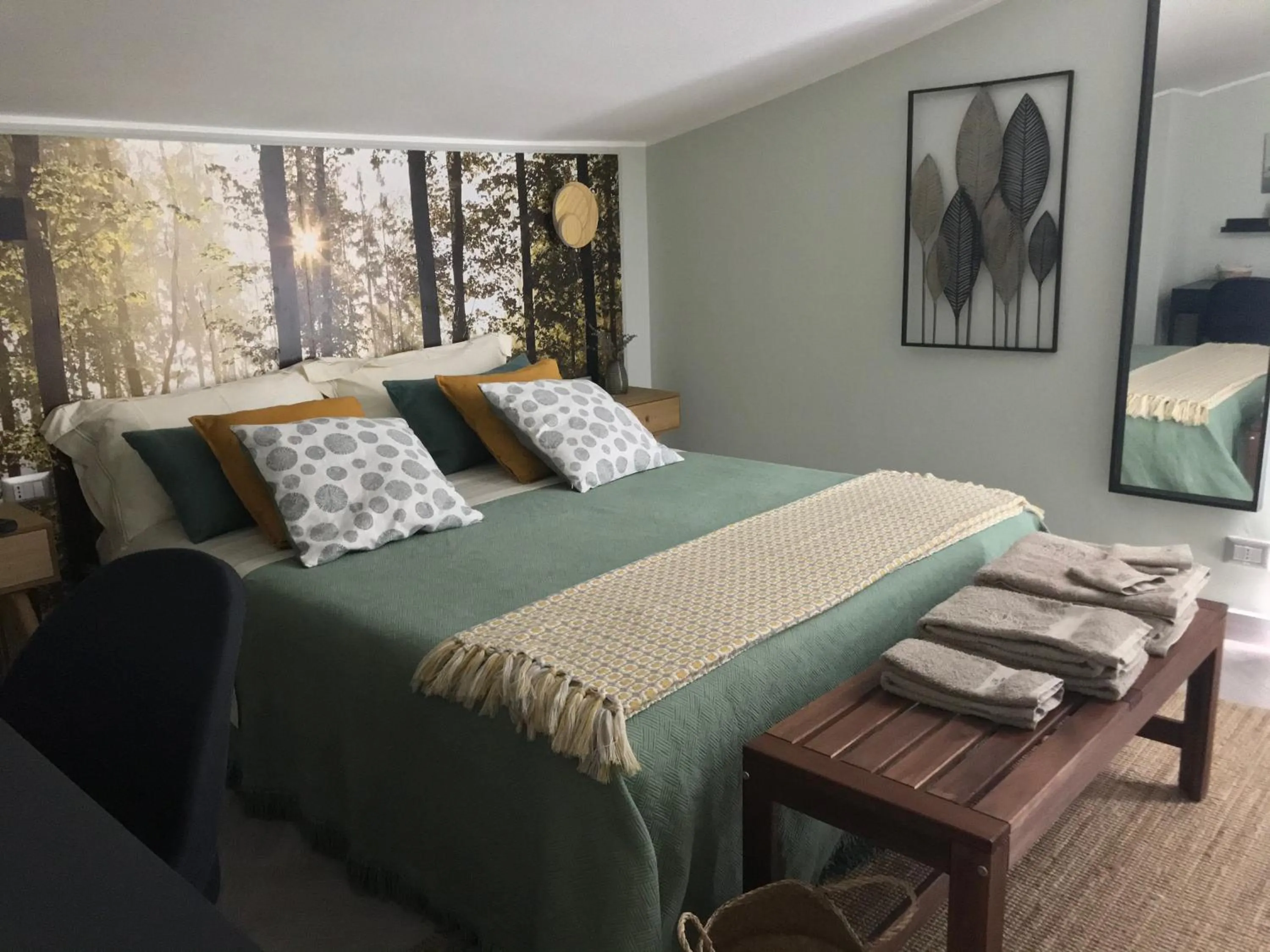 Bedroom in IL CUCCO B&B