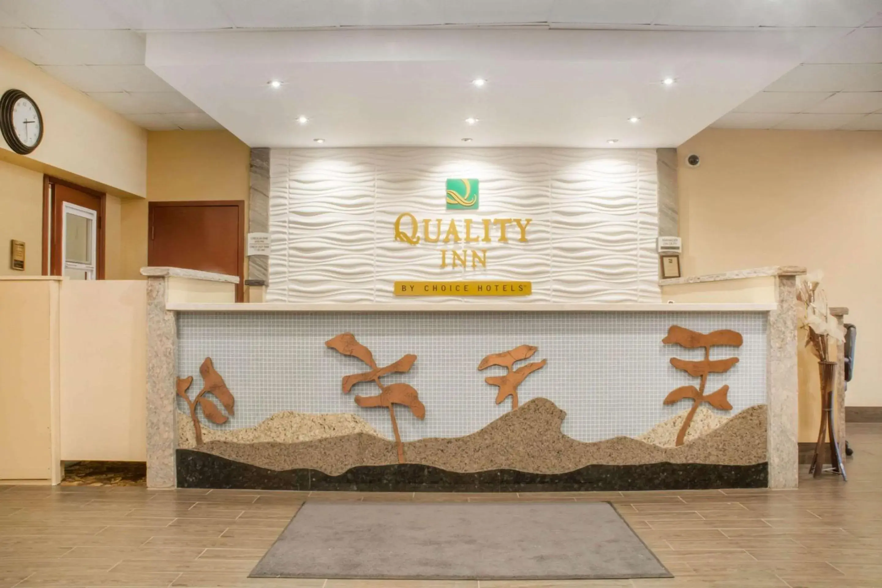 Lobby or reception in Quality Inn Lobby or reception in Quality Inn