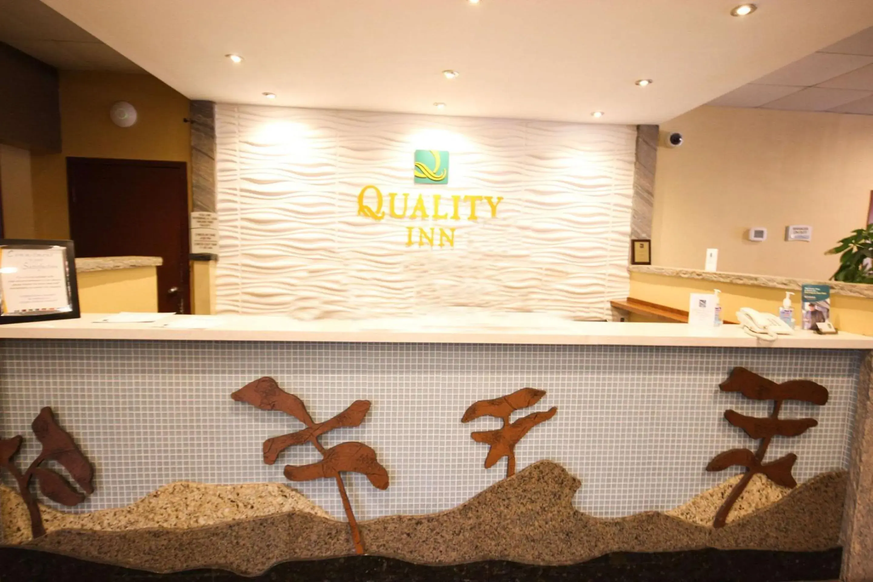 Lobby or reception in Quality Inn Lobby or reception in Quality Inn
