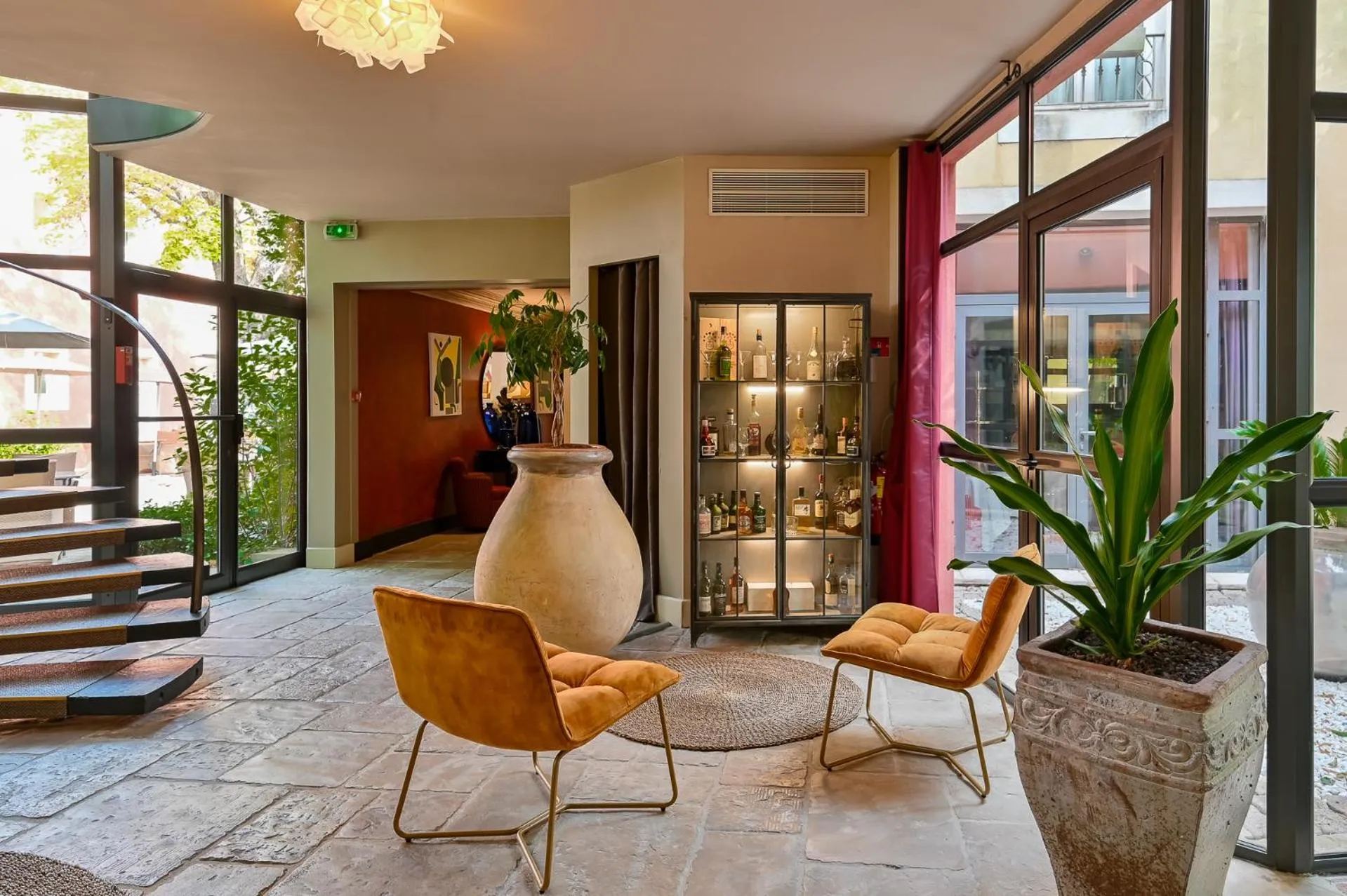 Living room in Villa Augusta