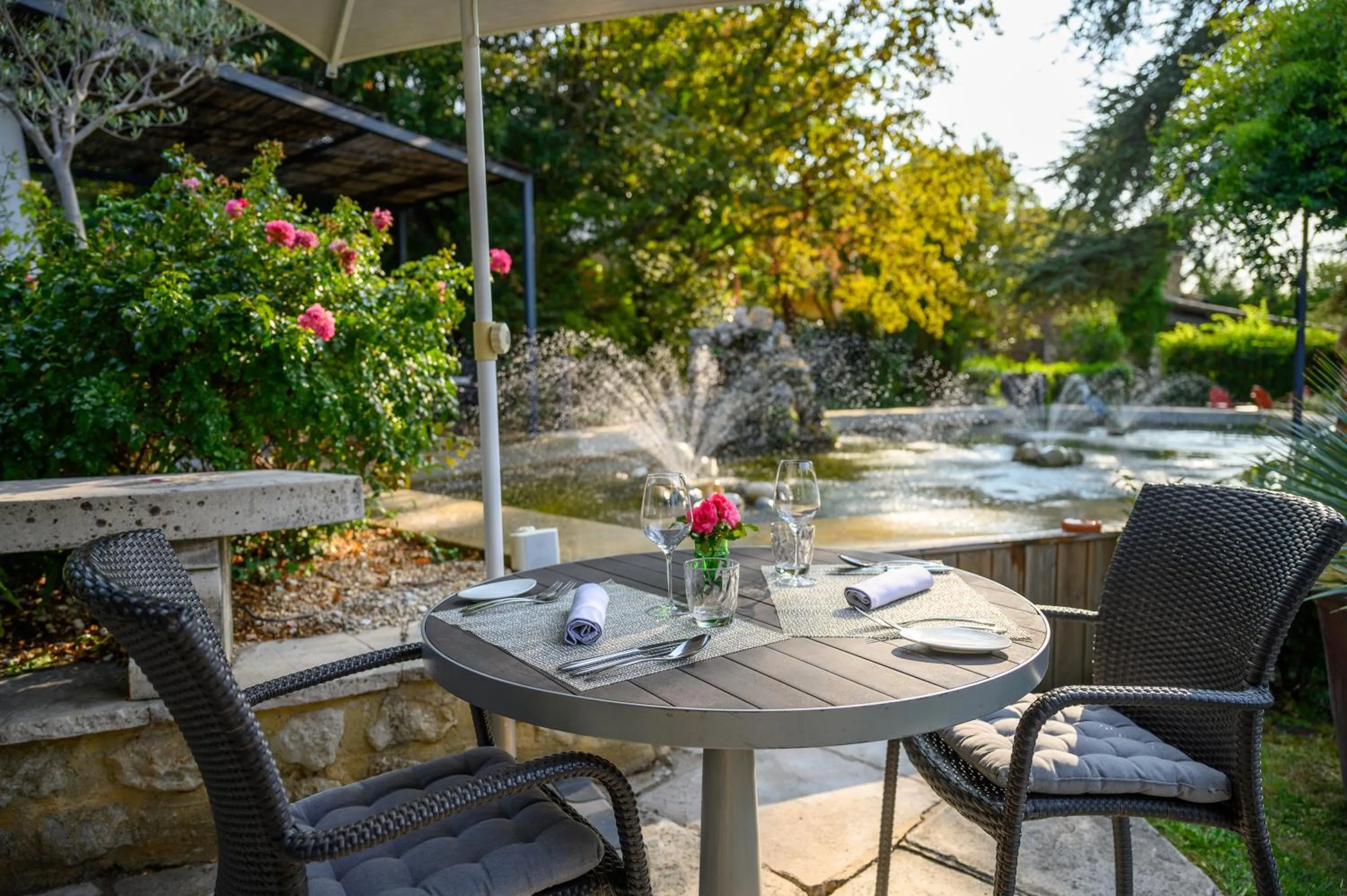Patio in Villa Augusta