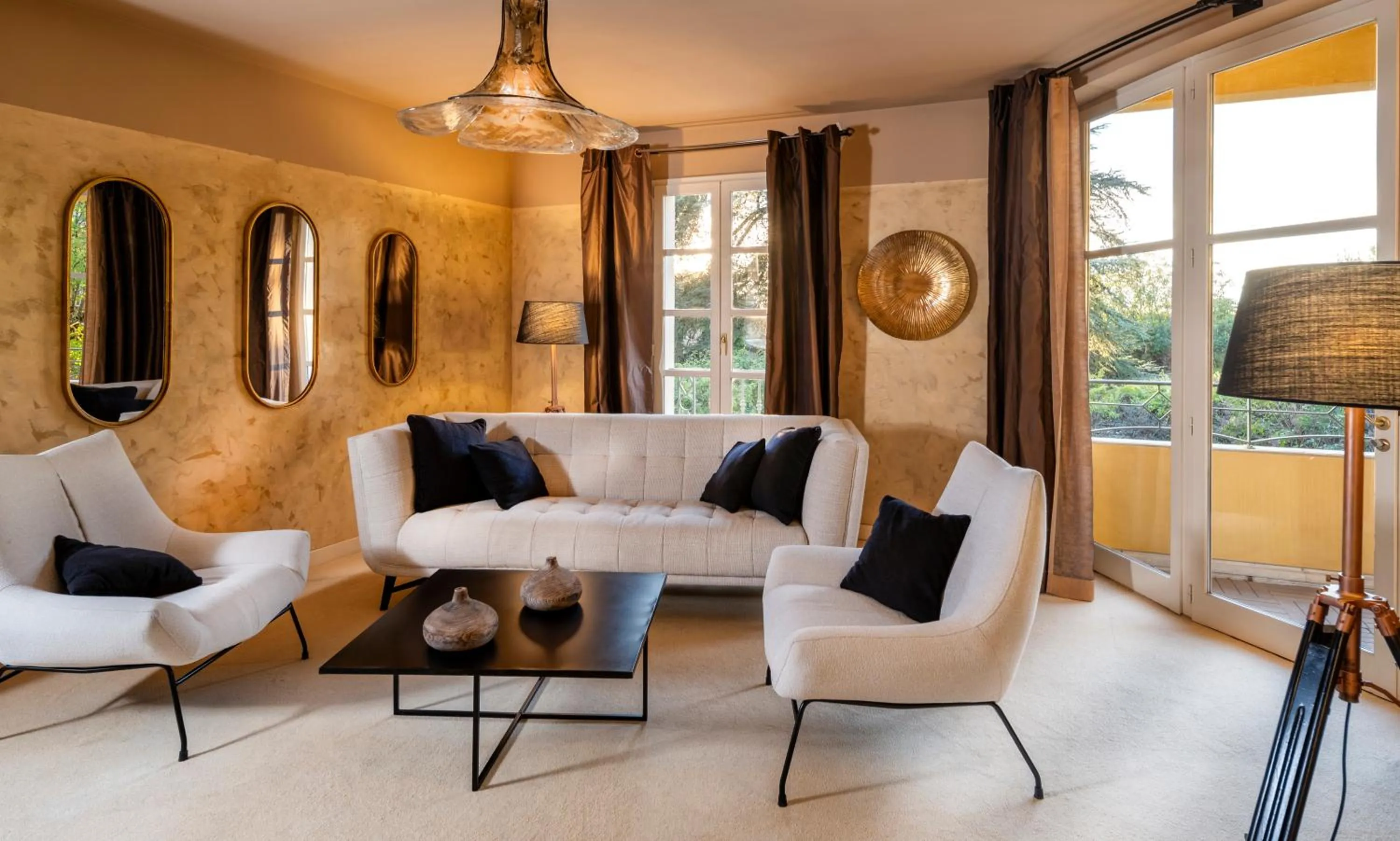 Living room in Villa Augusta