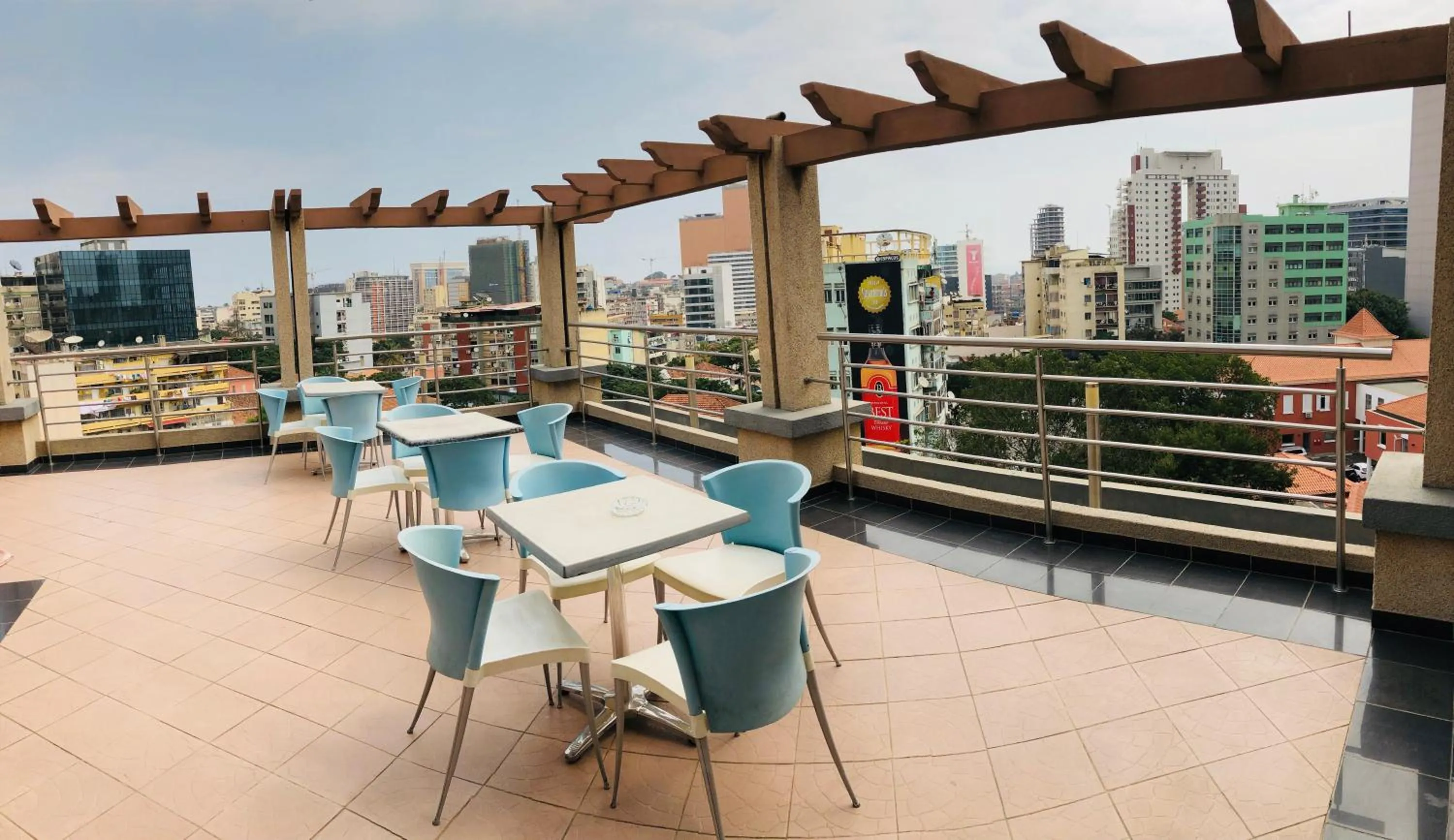 Patio in Golden Park Hotel