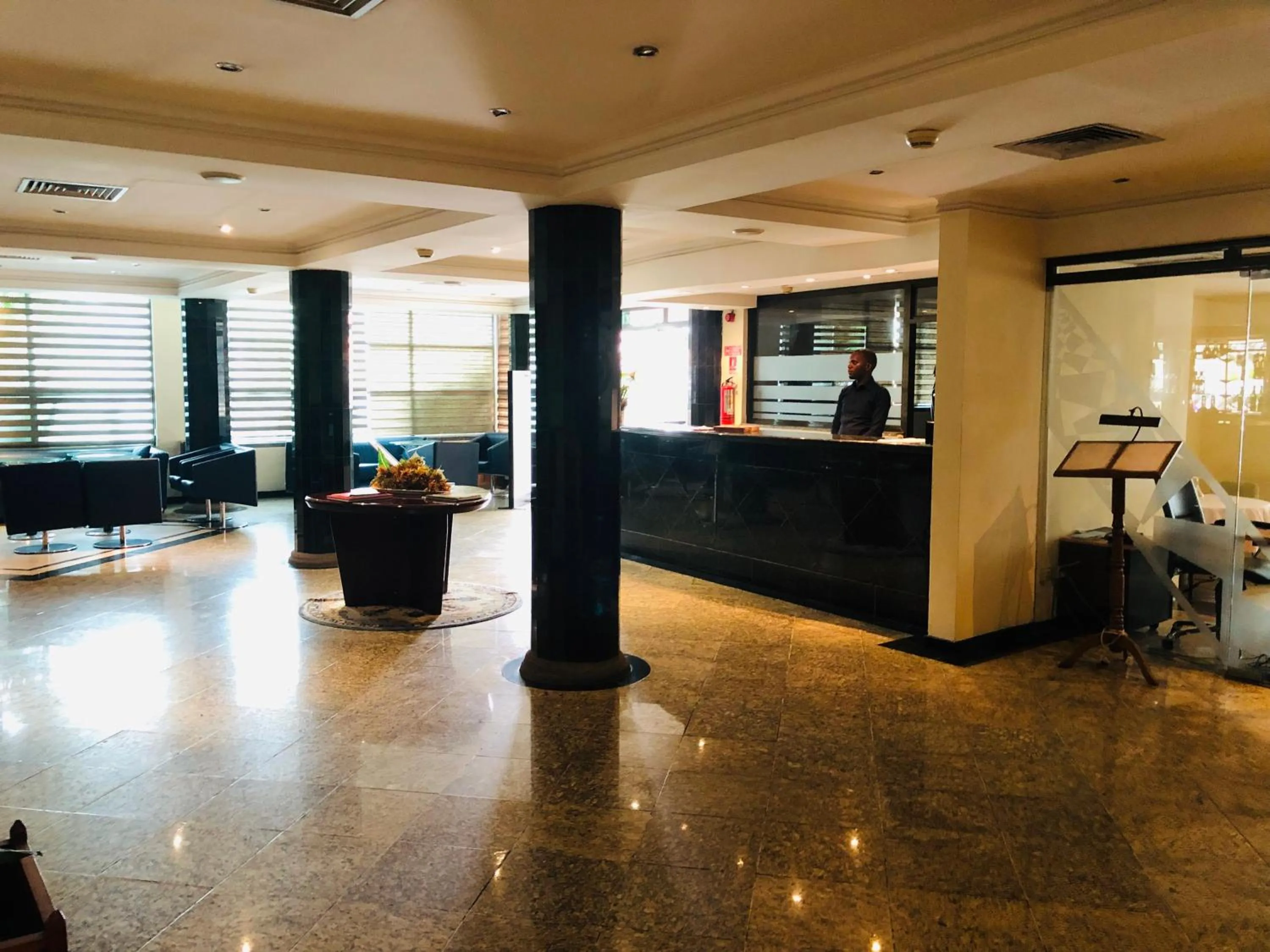 Lobby or reception in Golden Park Hotel