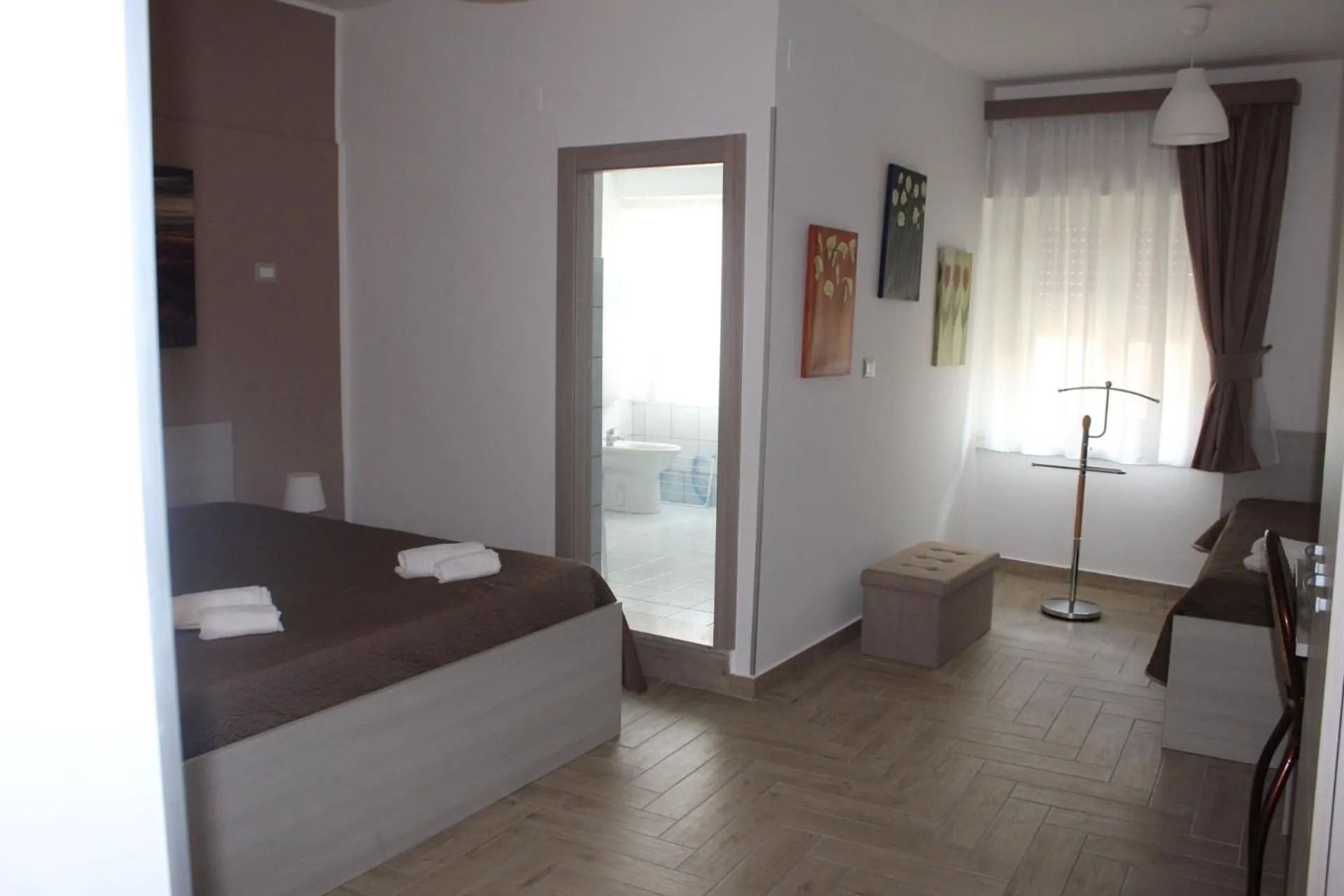 Bed in AFFITTACAMERE LA TRAVERSA