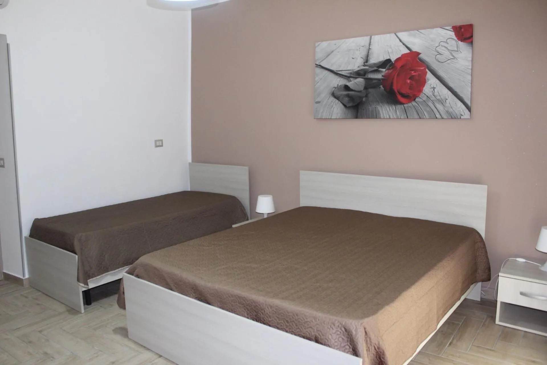 Bed in AFFITTACAMERE LA TRAVERSA
