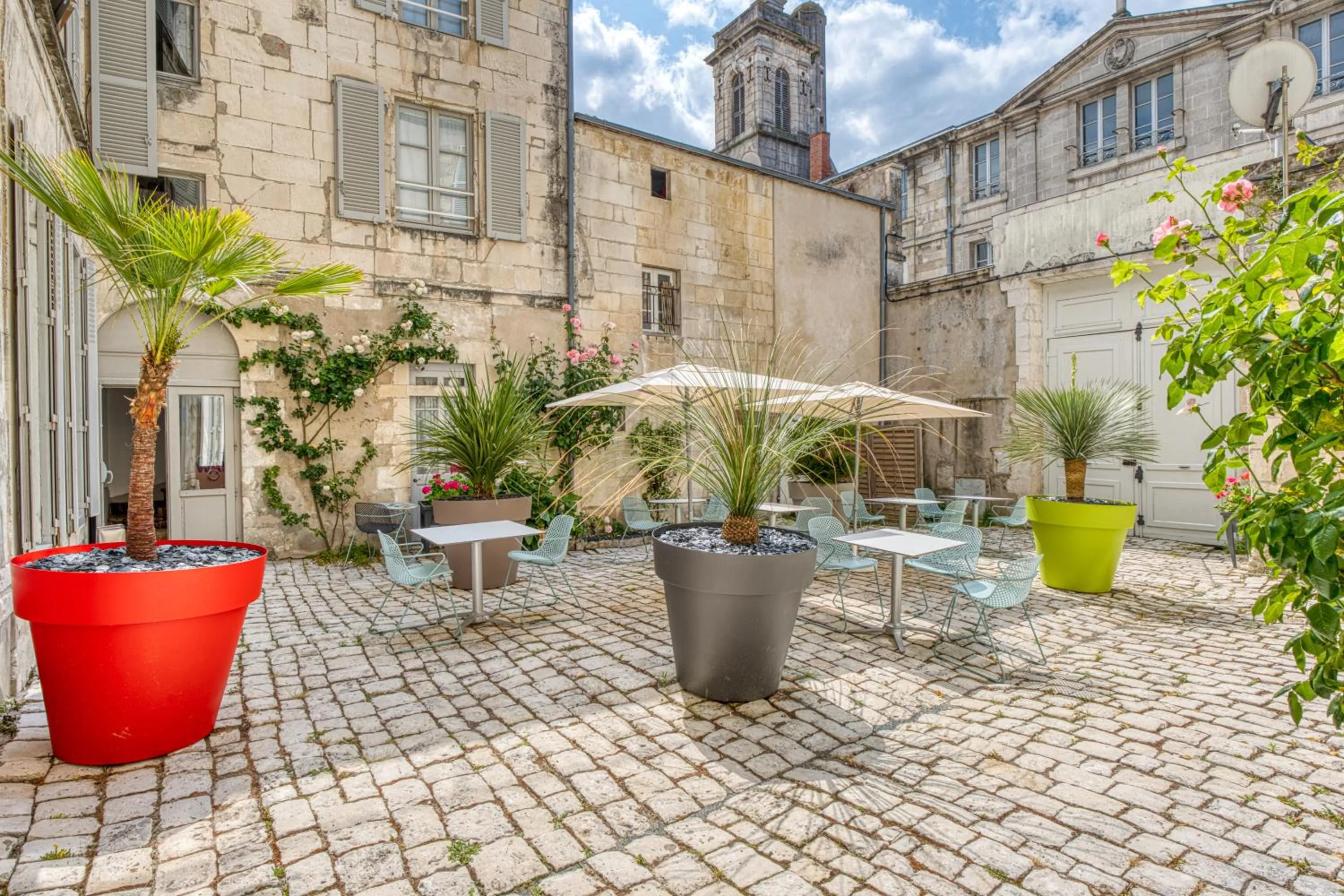 Patio in Hôtel François 1er