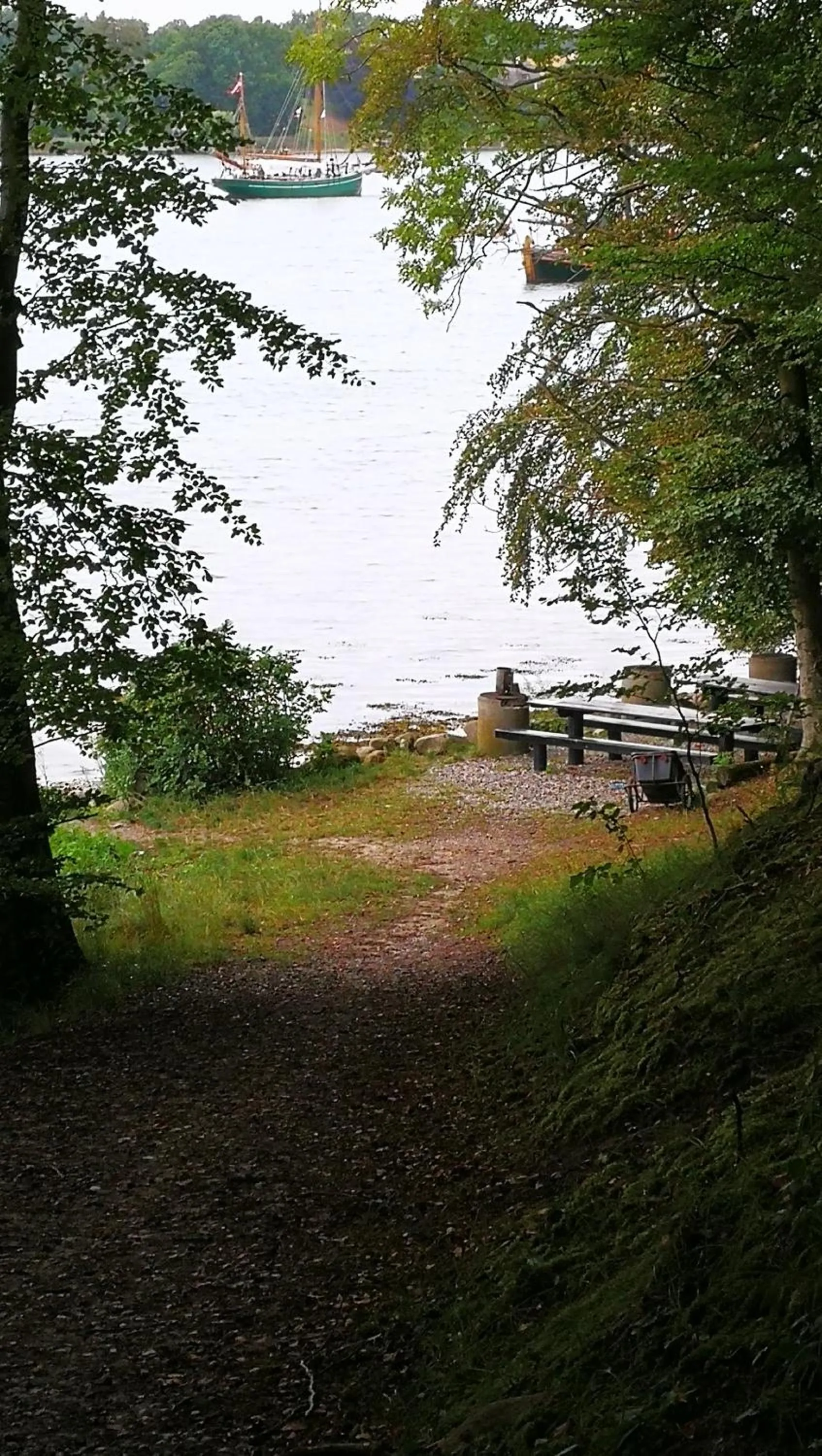 Natural landscape in Kastanievejens overnatning