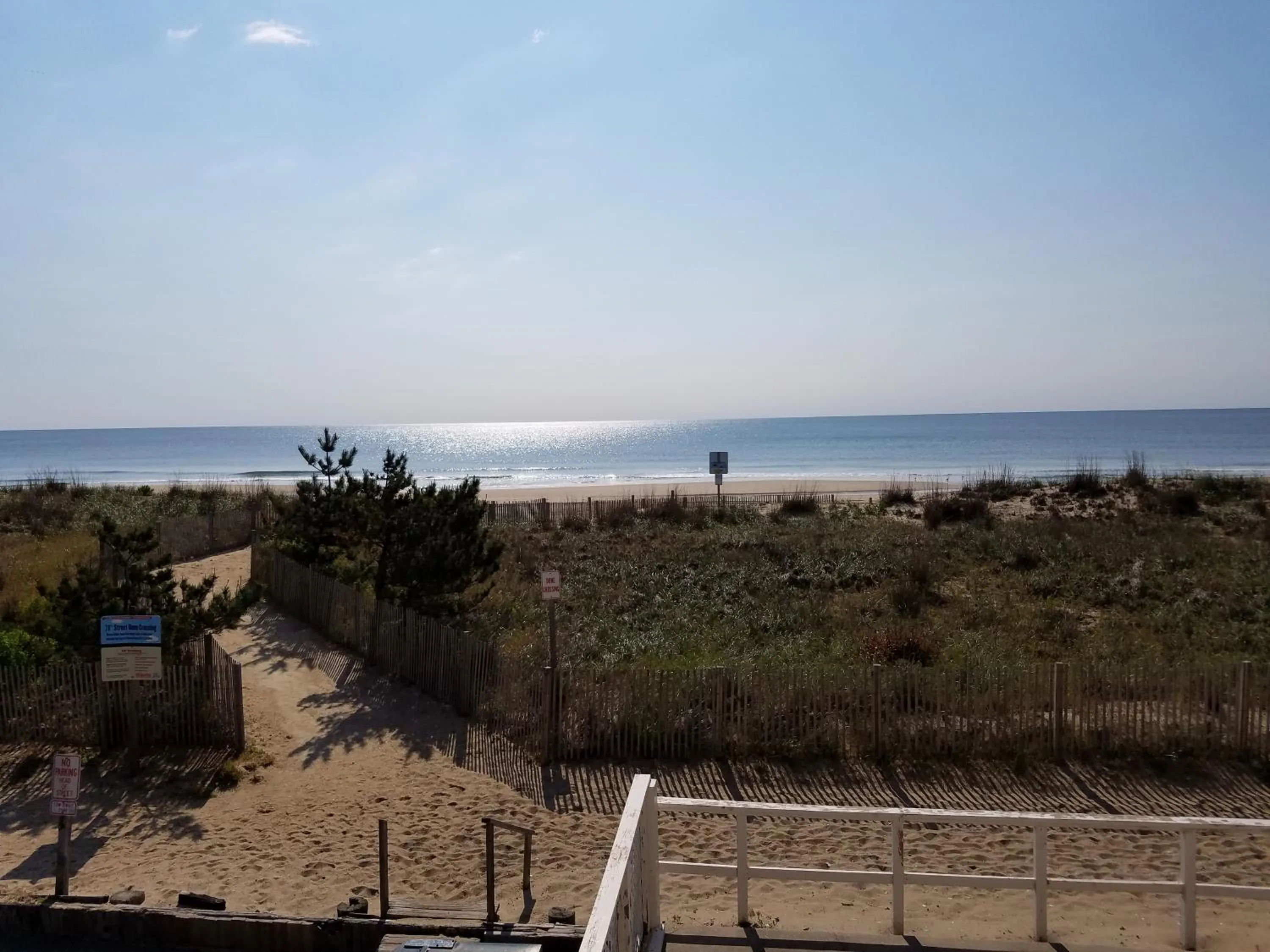 Beach in Seabonay Oceanfront Motel