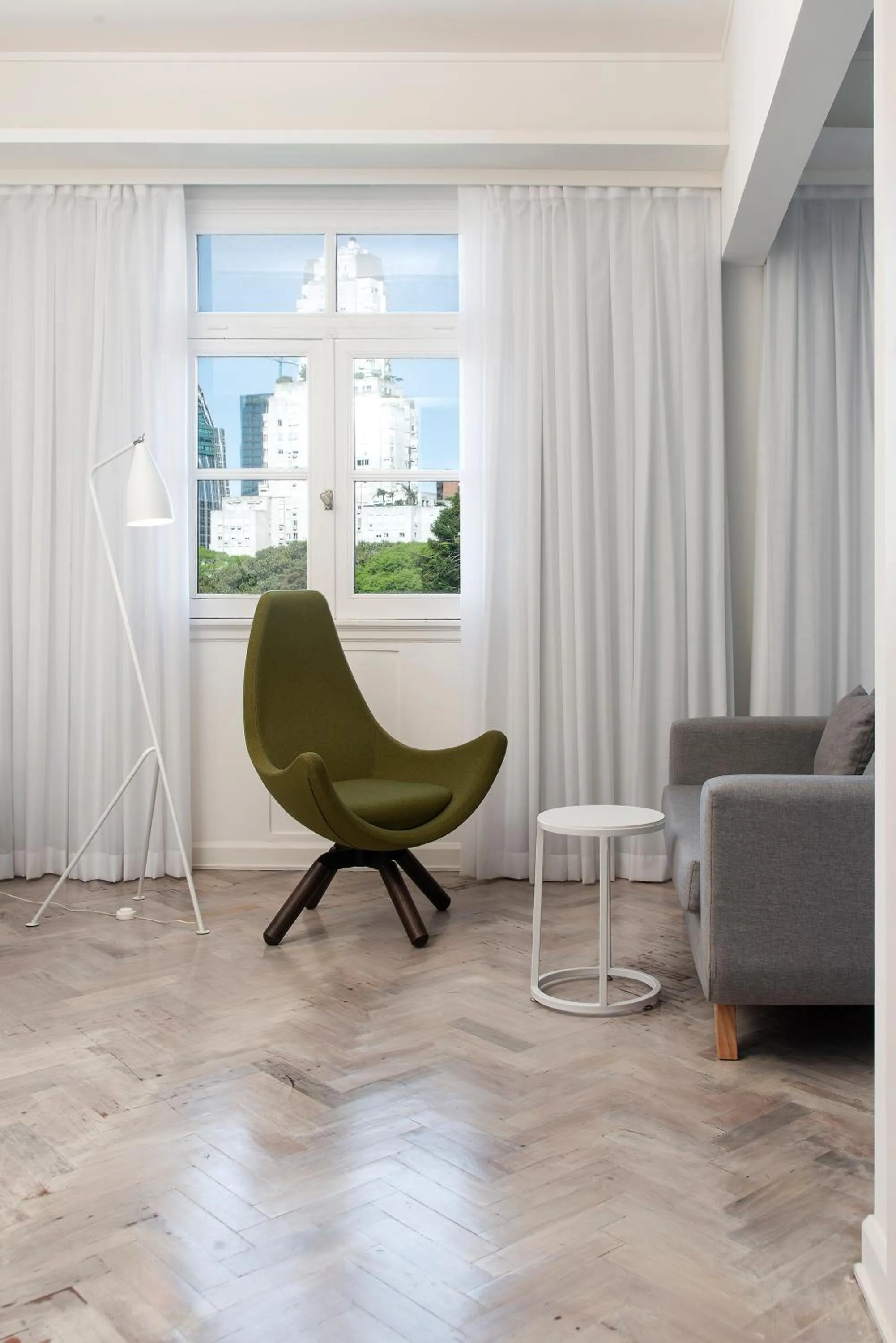 Seating area in Palacio Paz Boutique Hotel