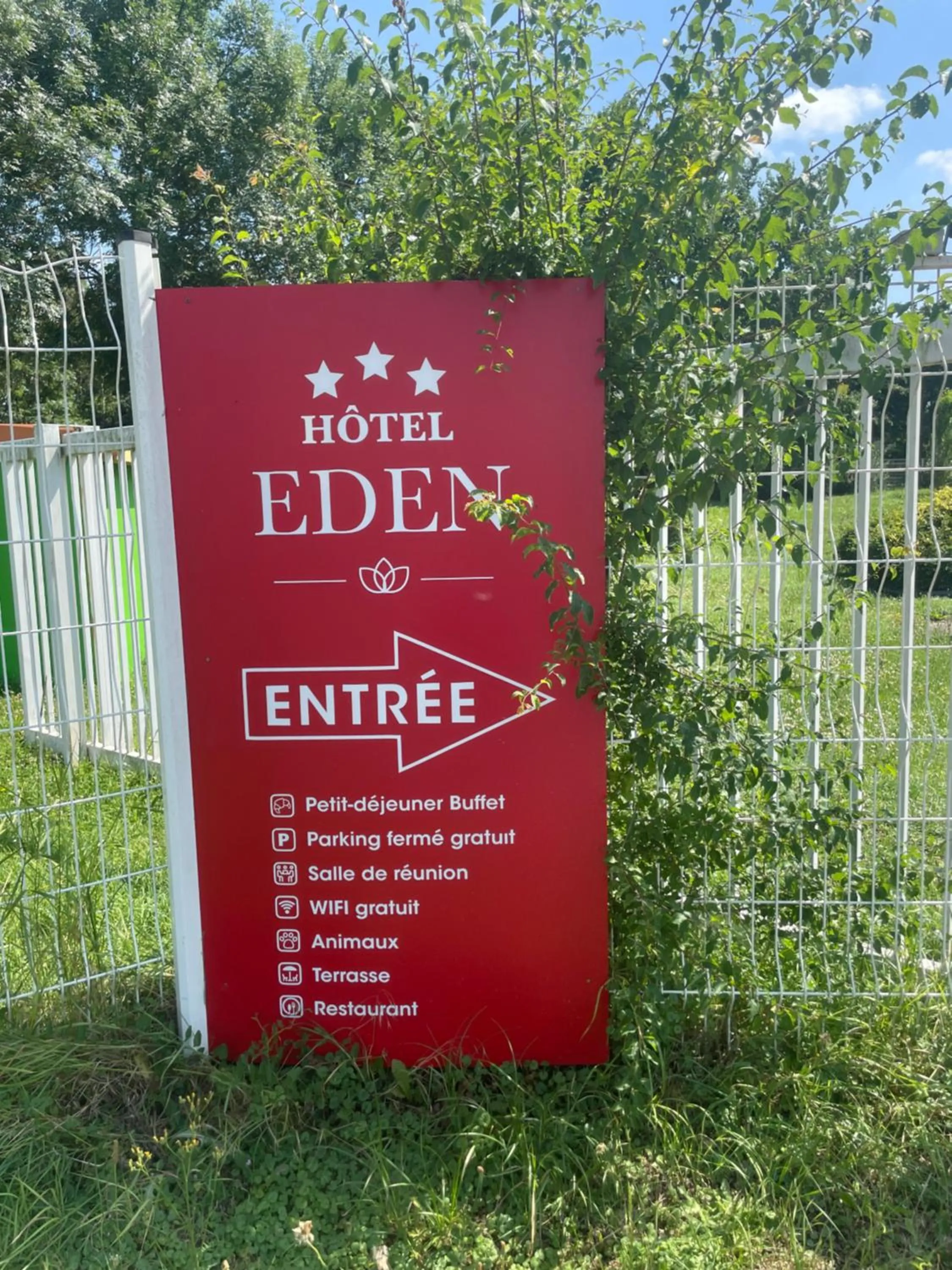 Property logo or sign in HÔTEL ÉDEN - Metz Nord - Woippy - Porte du Luxembourg - A31