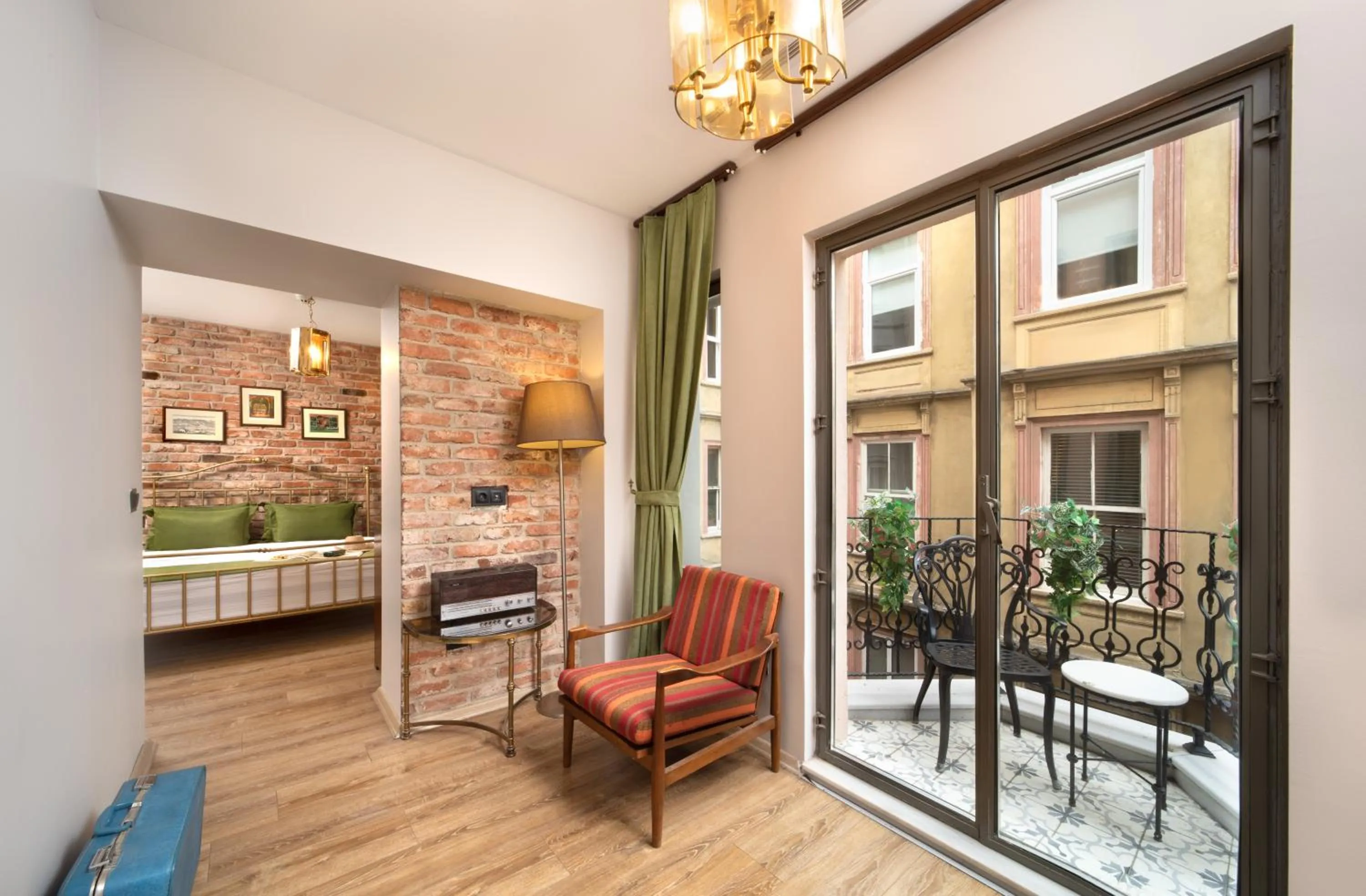 Balcony/Terrace in Hotel Des Arts Galata