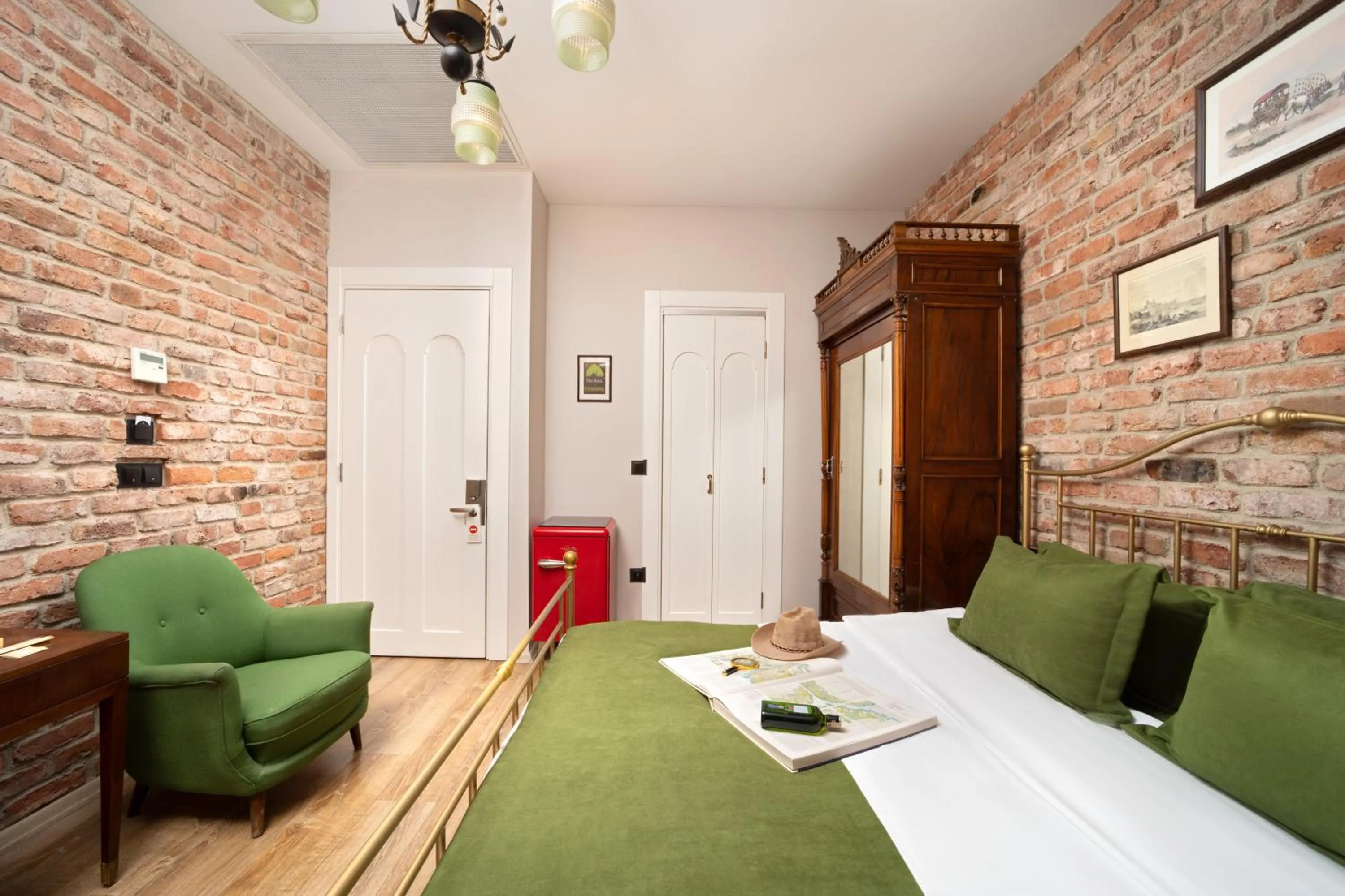 Bed in Hotel Des Arts Galata