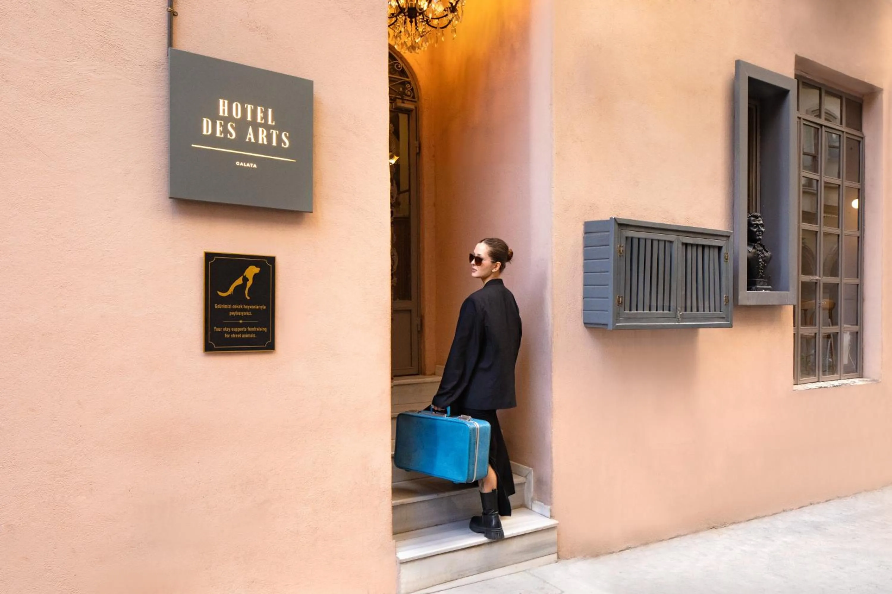 Property building in Hotel Des Arts Galata