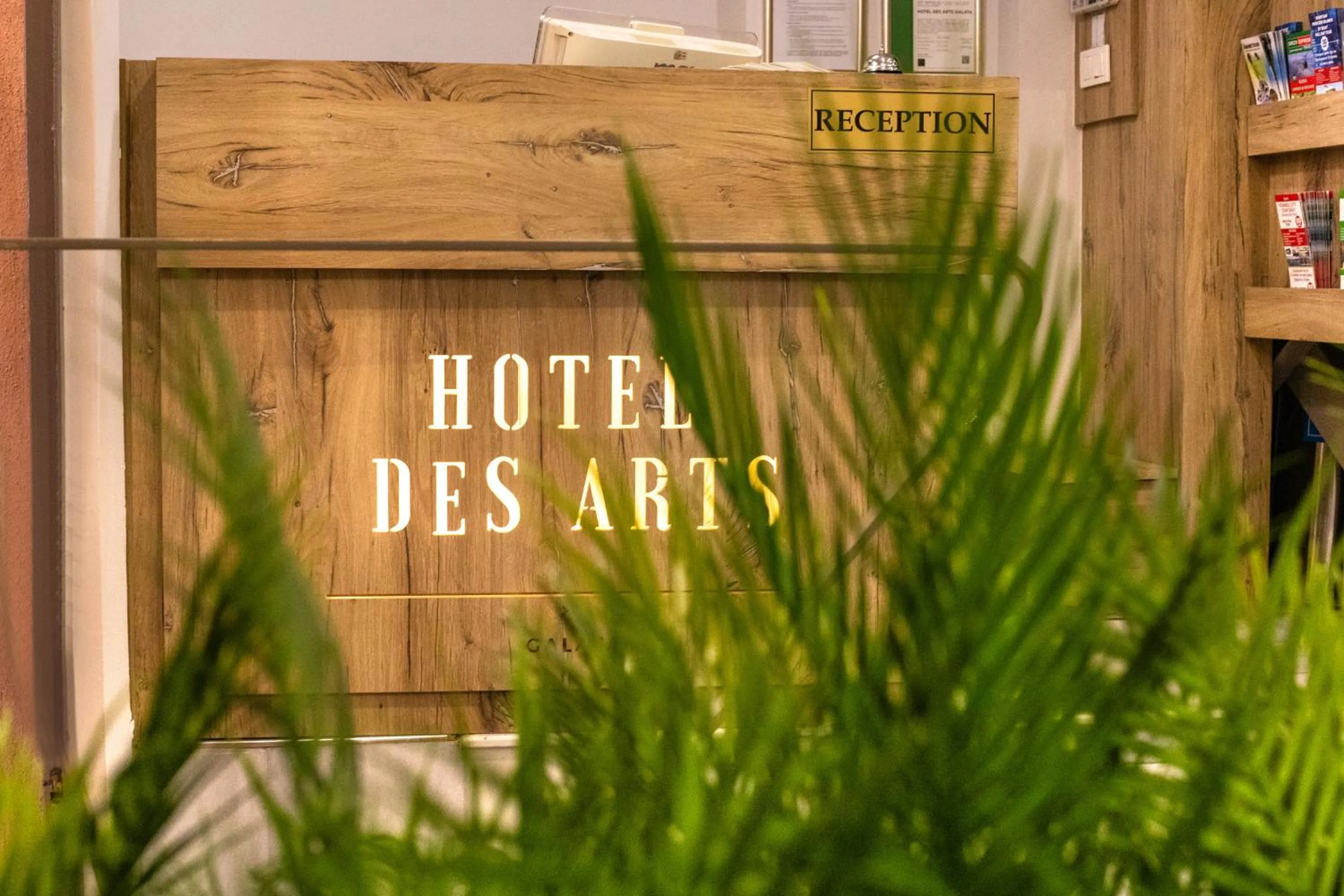 Property logo or sign in Hotel Des Arts Galata