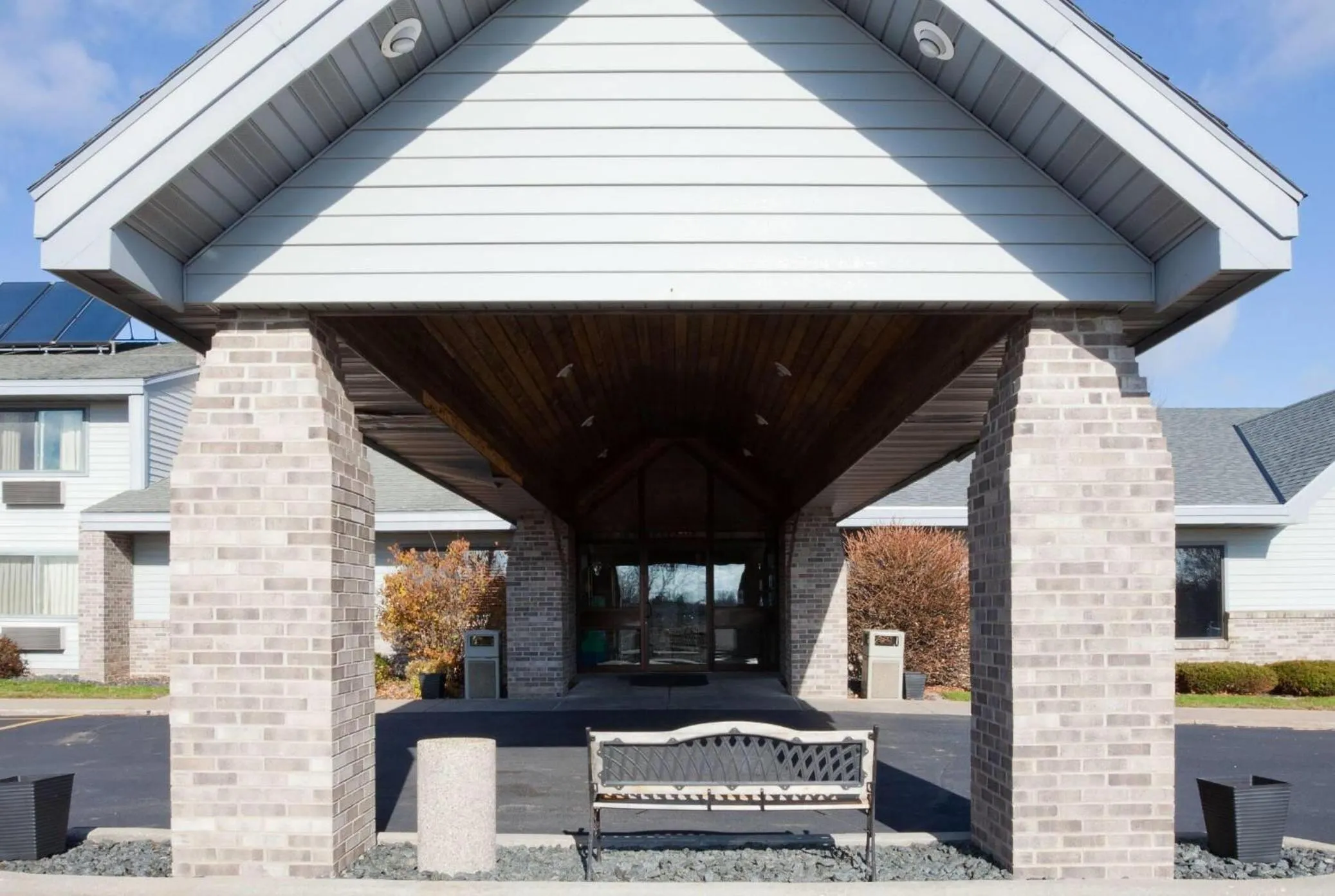 Property building in AmericInn by Wyndham Monroe