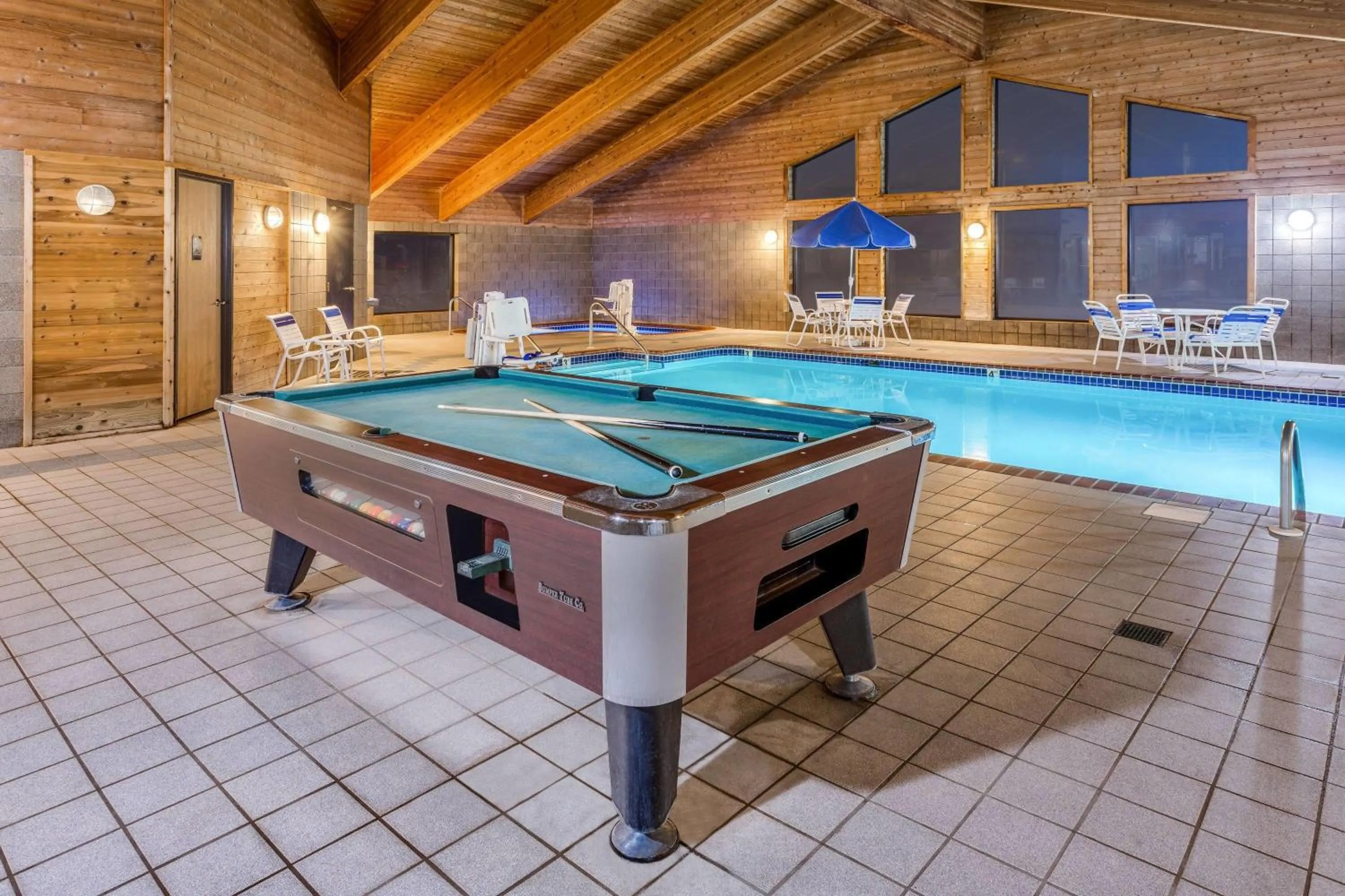 Swimming pool in AmericInn by Wyndham Monroe