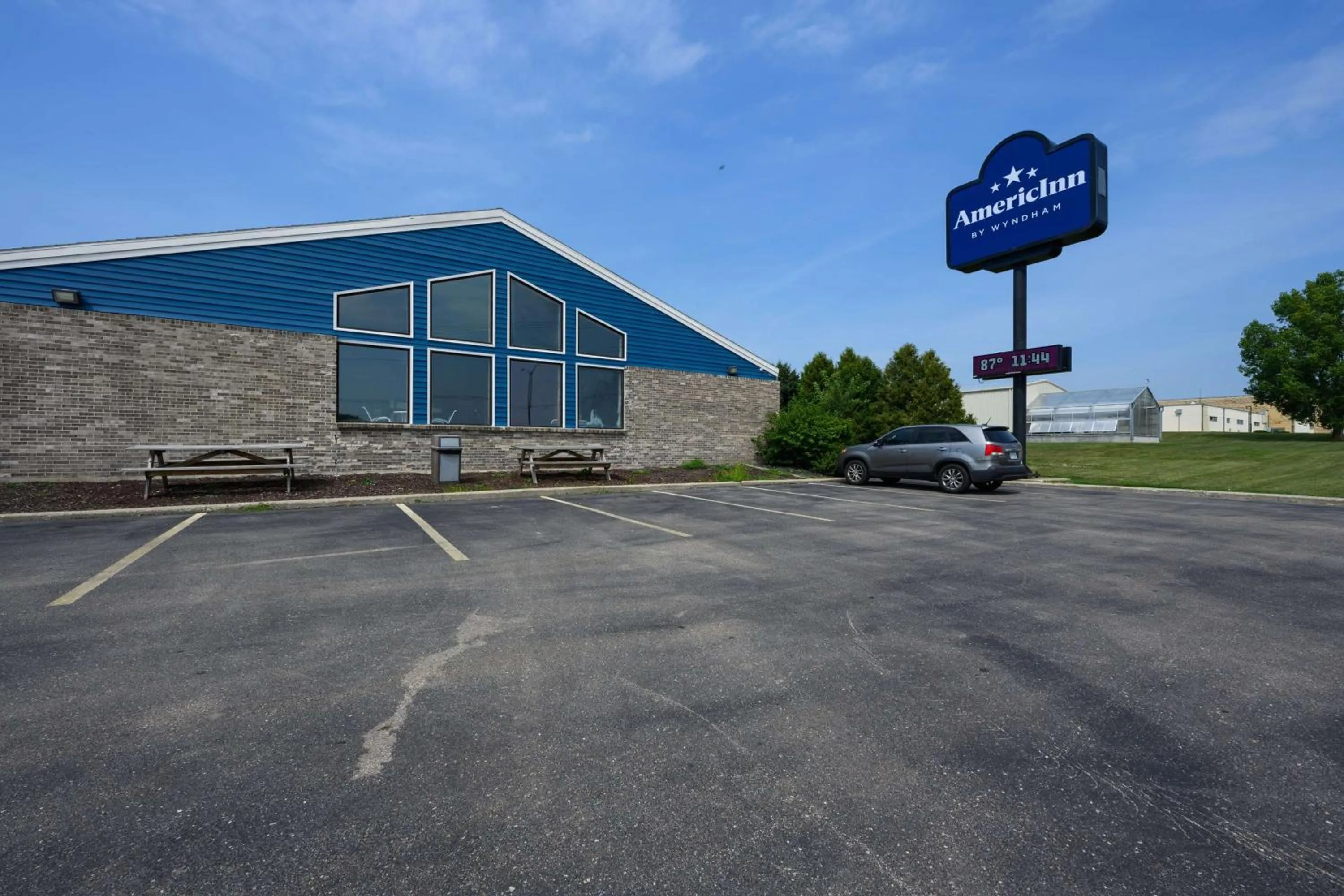 Property building in AmericInn by Wyndham Monroe