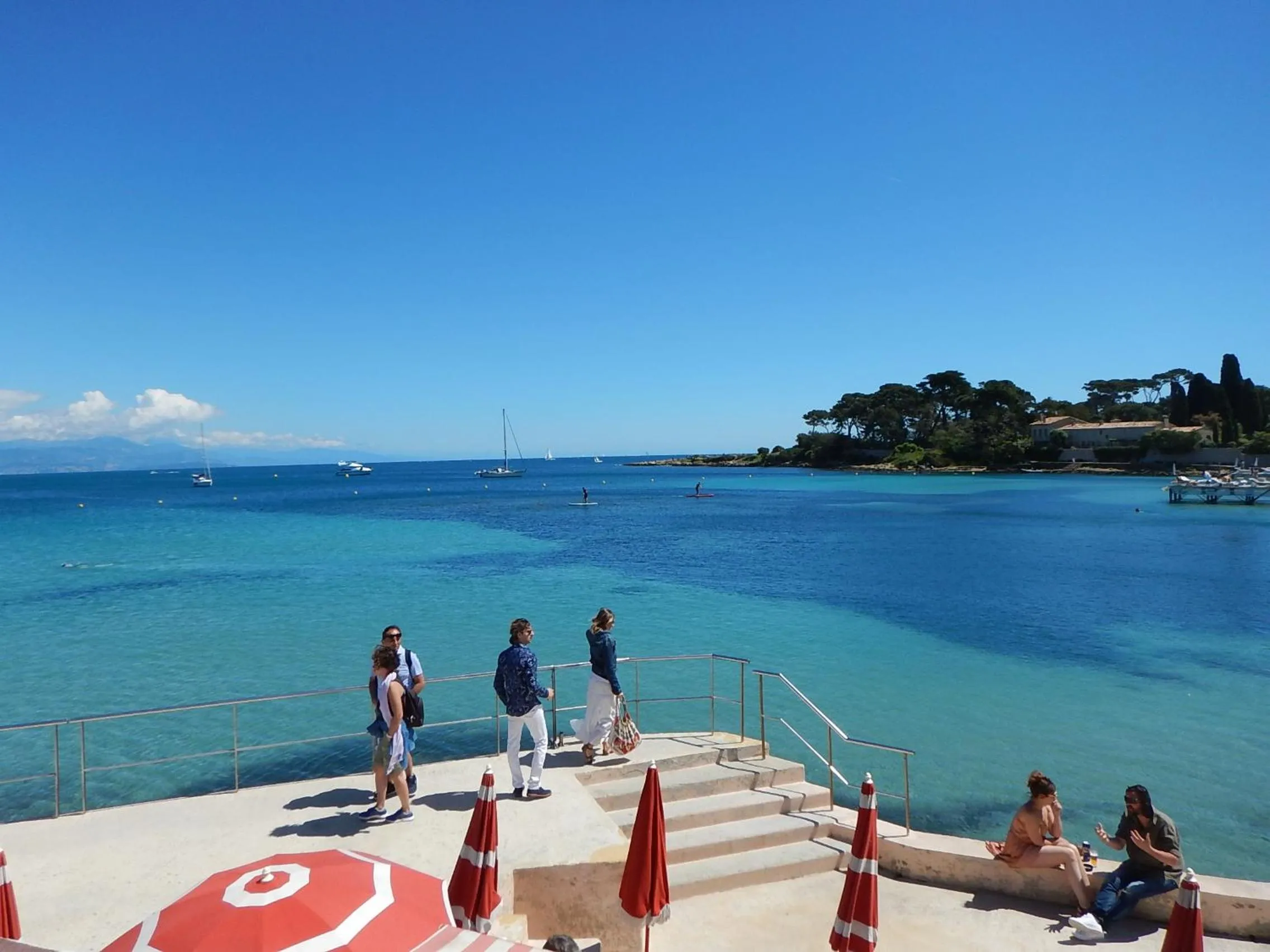 Restaurant/places to eat in Hotel Miramar- Cap d'Antibes - La Garoupe plage