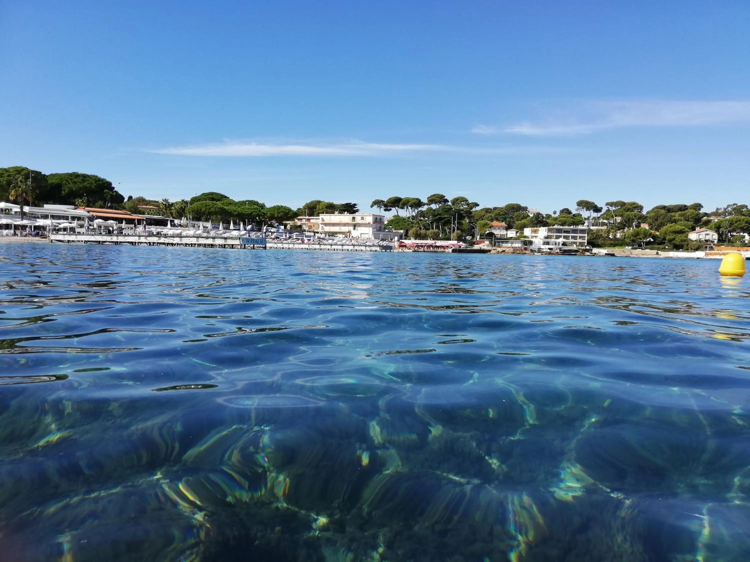 Snorkeling in Hotel Miramar- Cap d'Antibes - La Garoupe plage