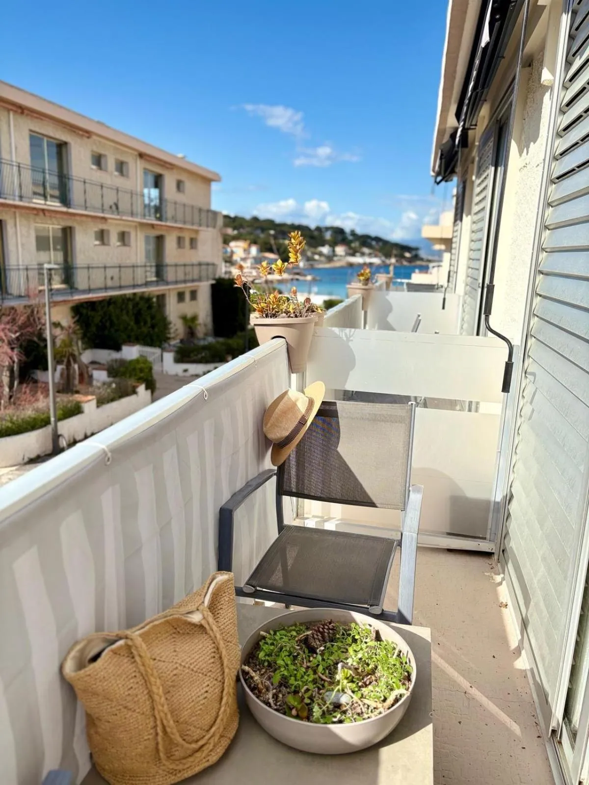 View (from property/room) in Hotel Miramar- Cap d'Antibes - La Garoupe plage