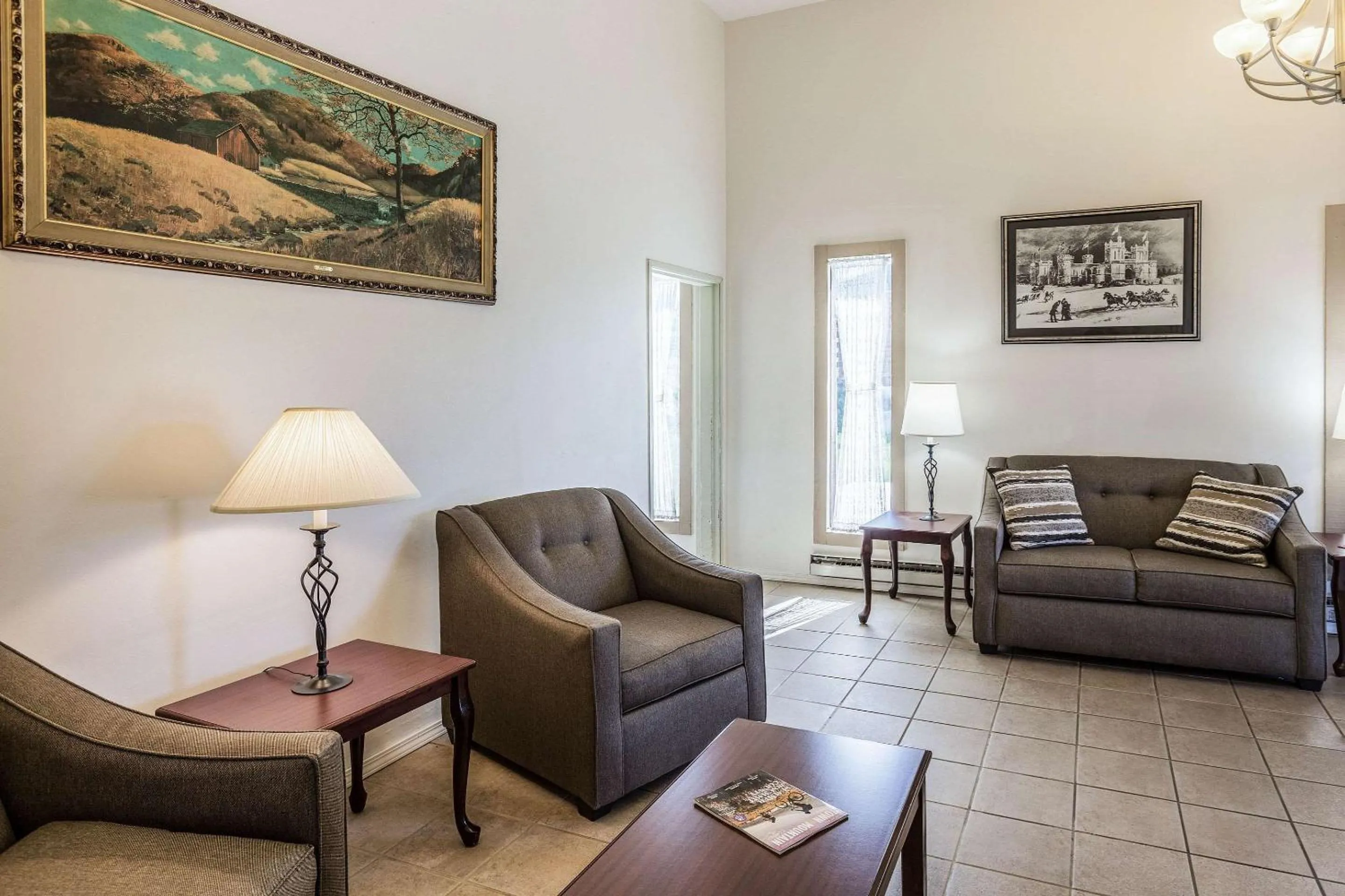 Lobby or reception in Rodeway Inn