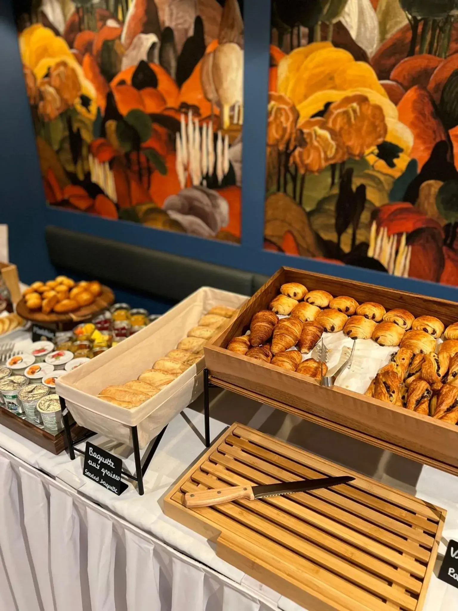 Buffet breakfast in Hotel Terminus Lyon Buffet breakfast in Hotel Terminus Lyon