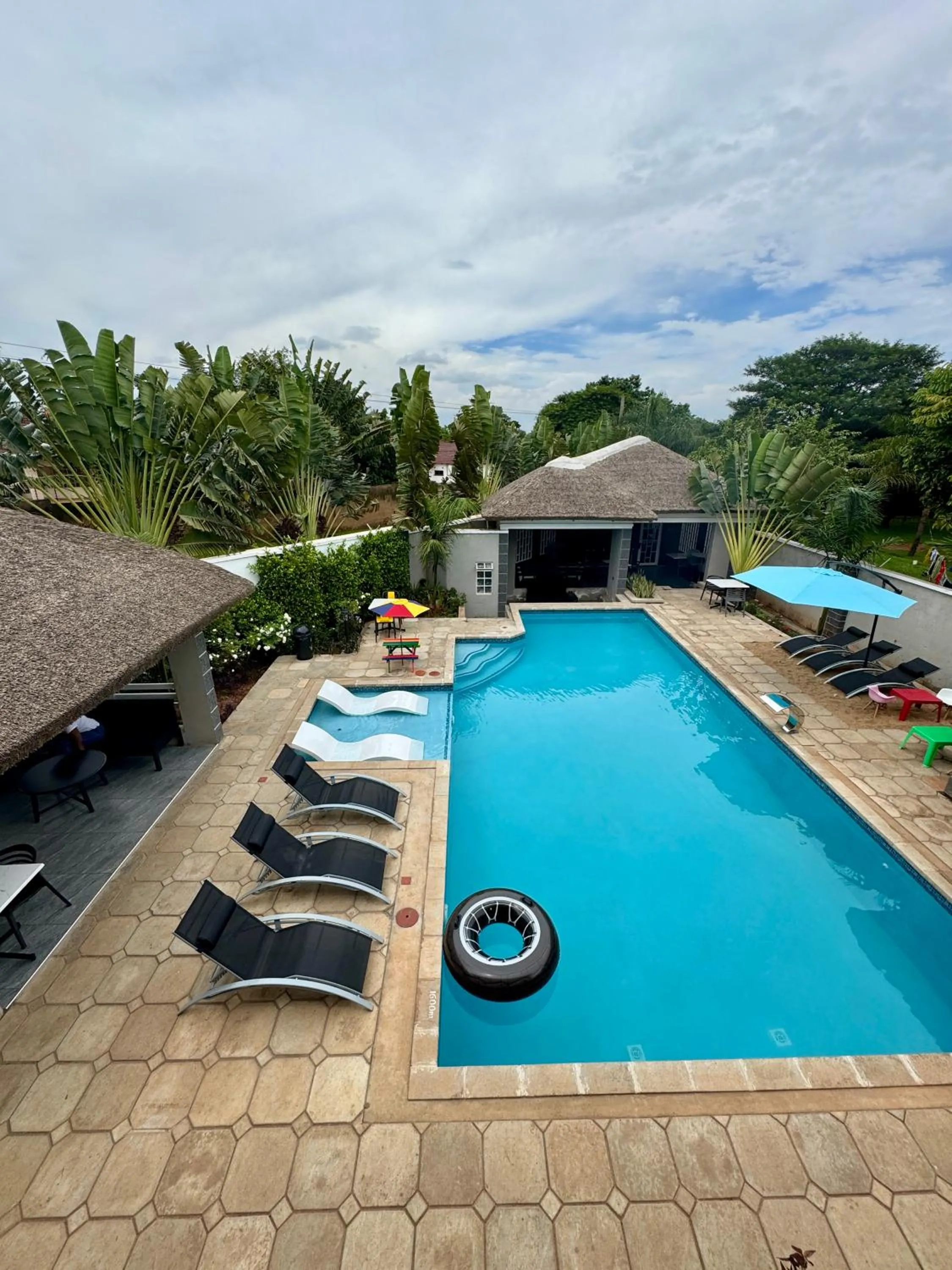 Pool view in Annavilla7 Lilongwe hotel