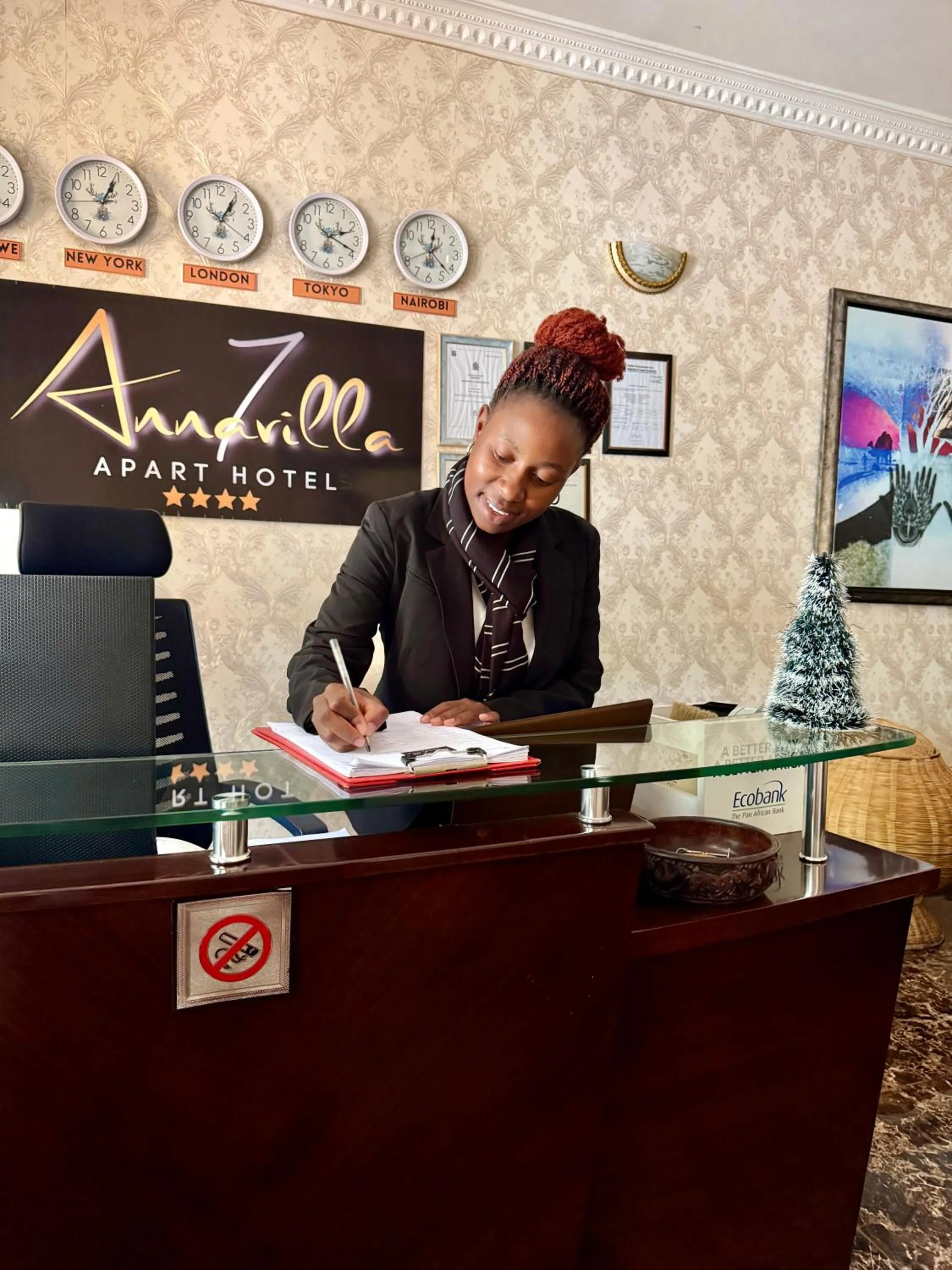 Lobby or reception in Annavilla7 Lilongwe hotel