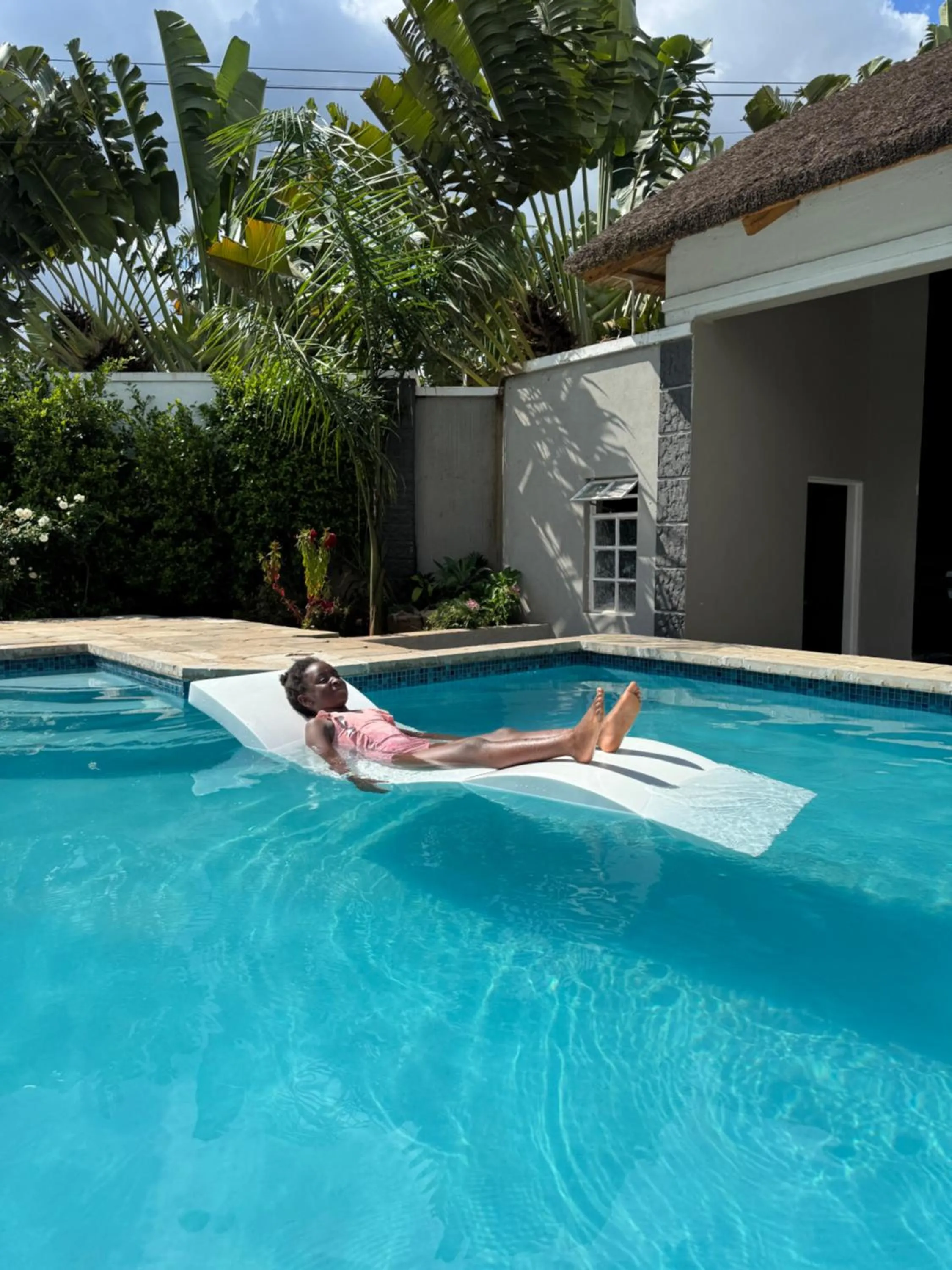Swimming pool in Annavilla7 Lilongwe hotel