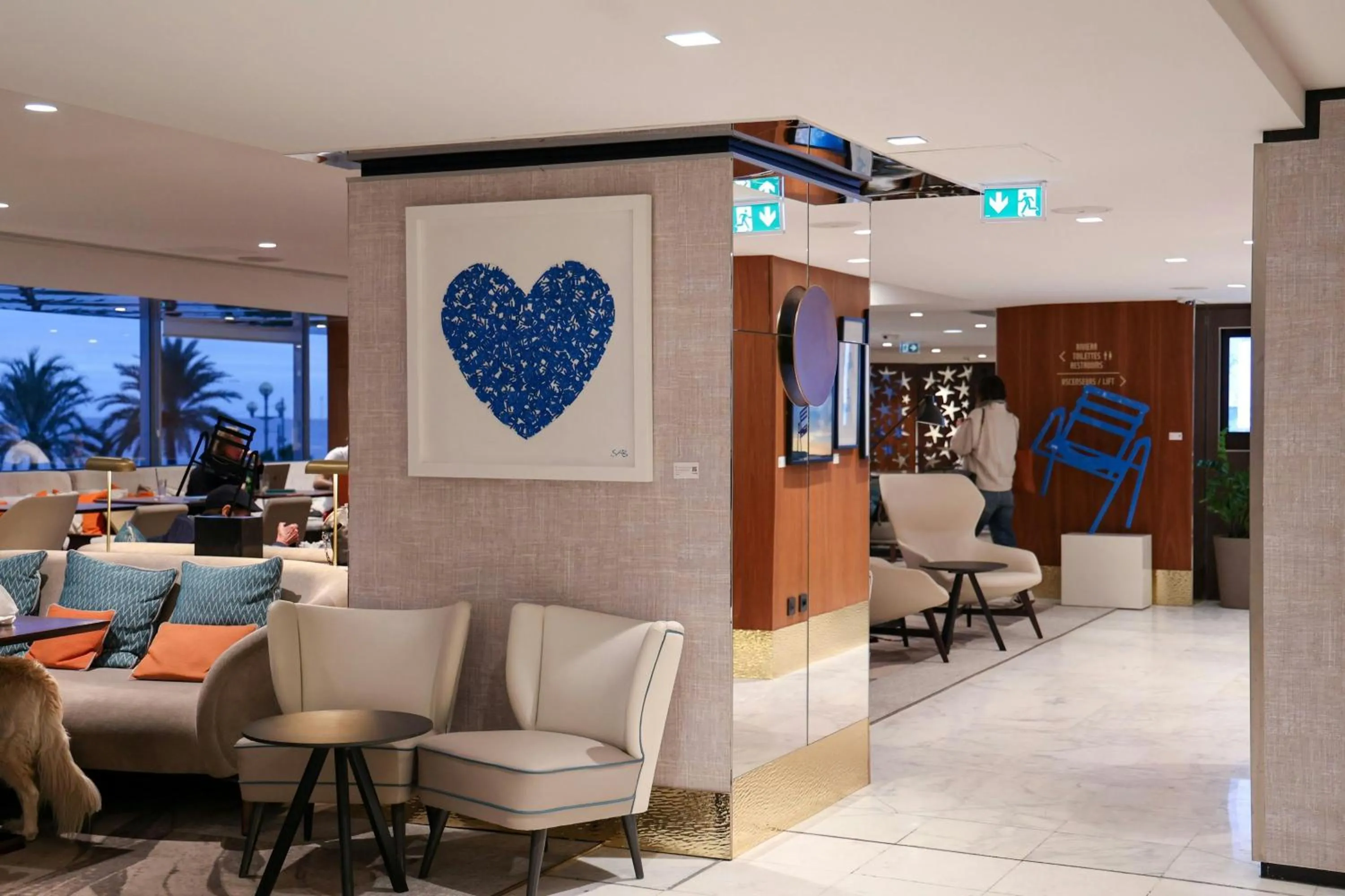 Lobby or reception in Le Meridien Nice