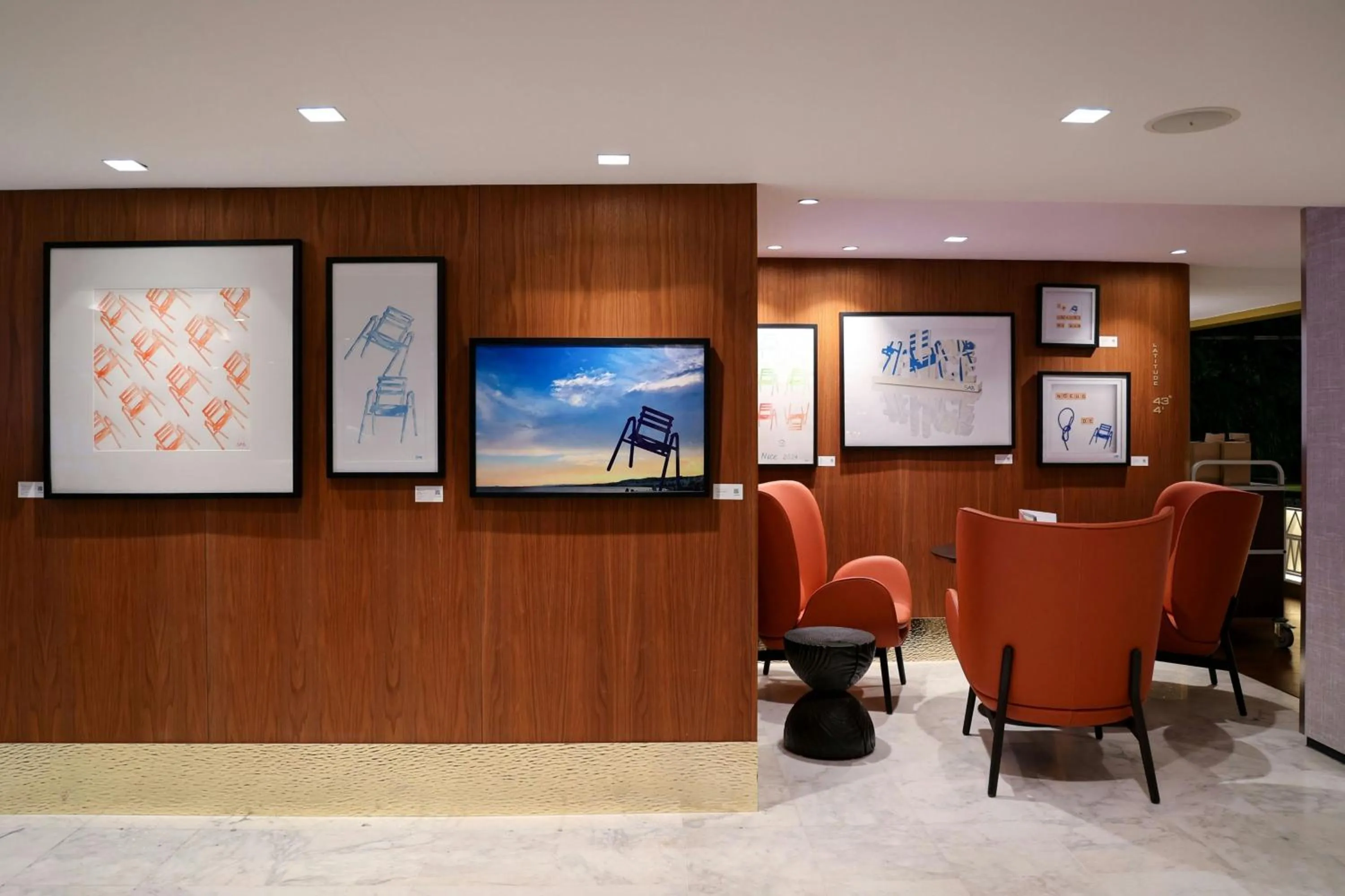 Lobby or reception in Le Meridien Nice