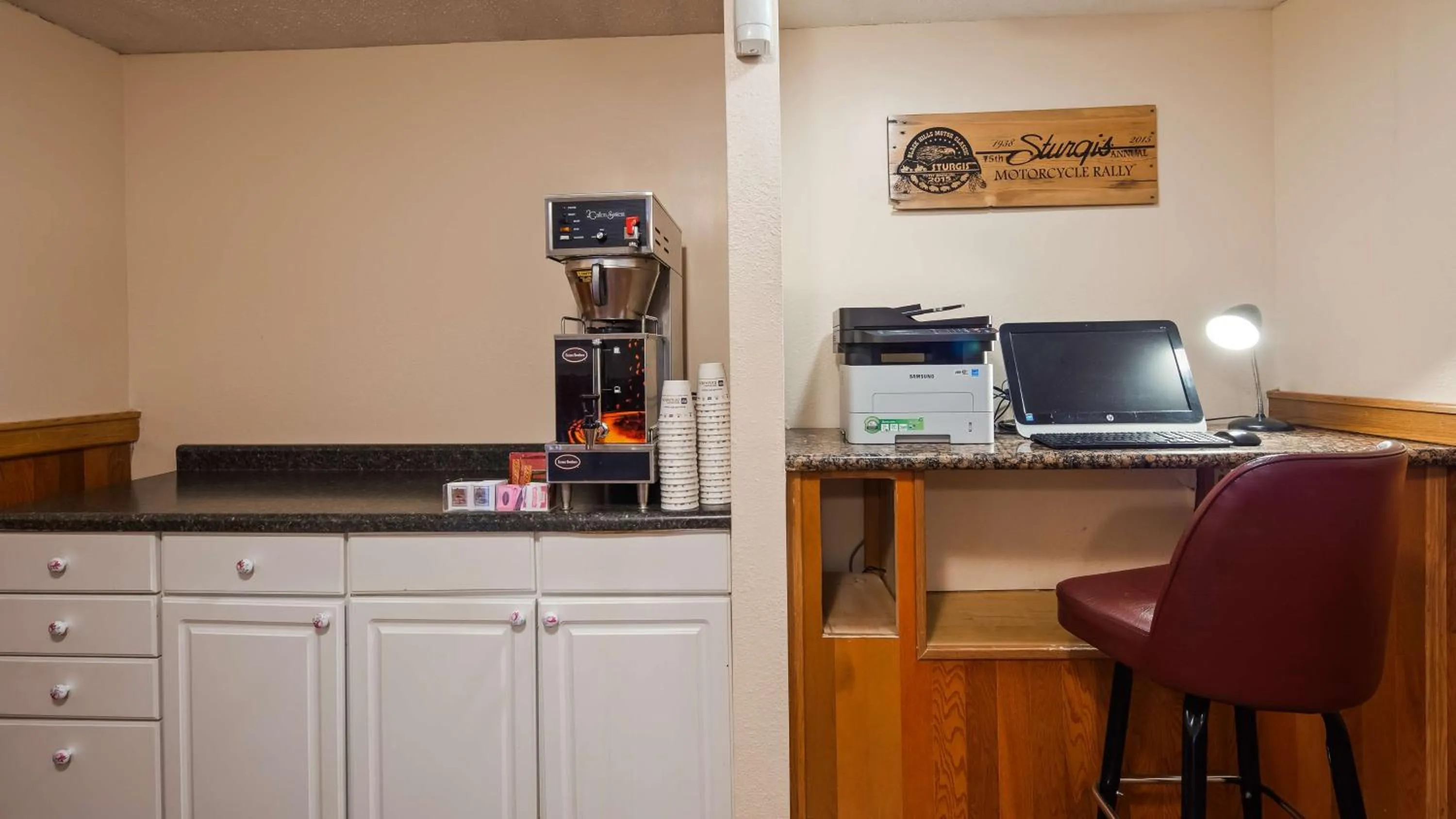 On site in Sturgis Lodge and Suites