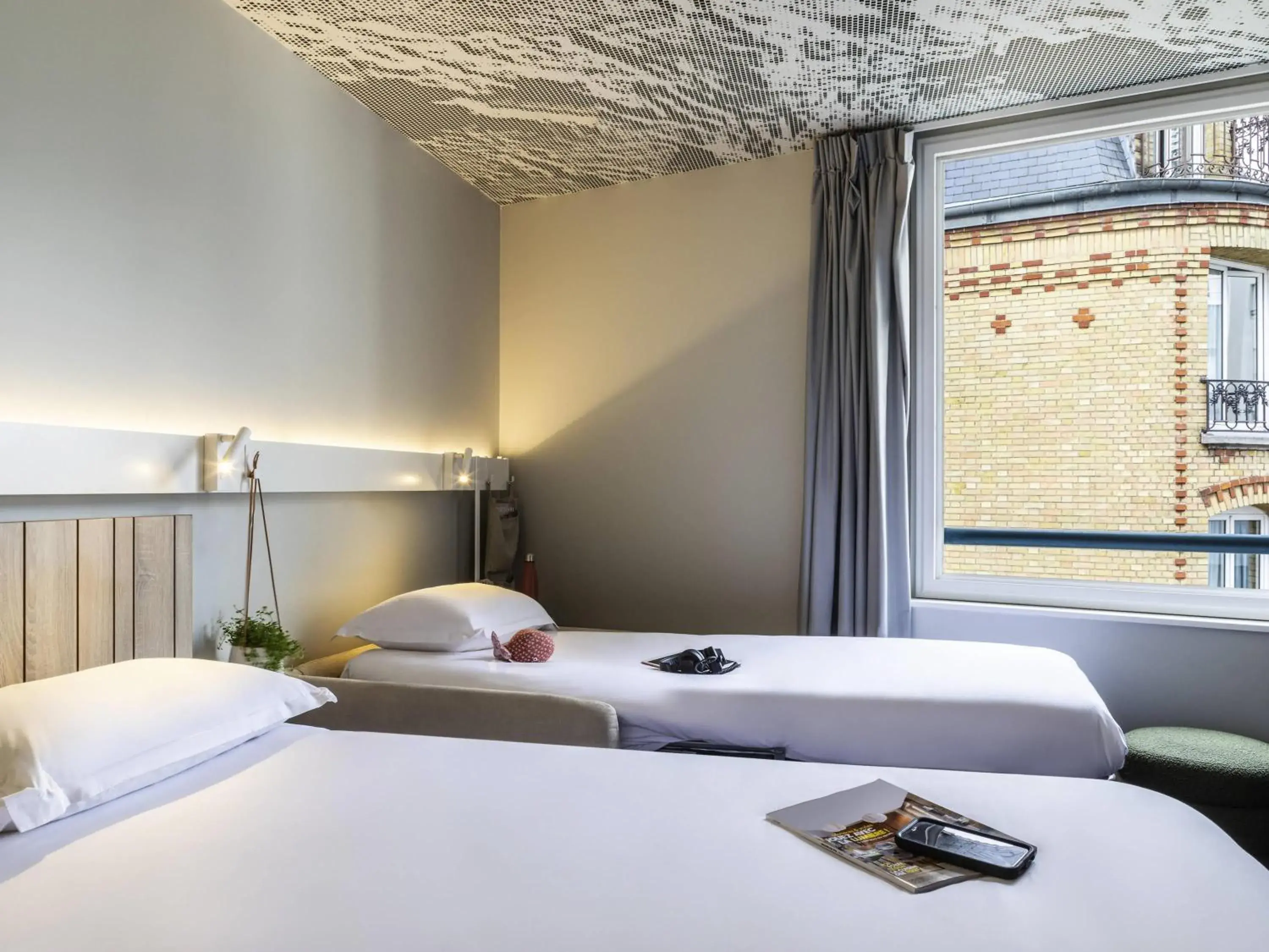 Bedroom, Bed in ibis Paris Nation Davout Bedroom, Bed in ibis Paris Nation Davout