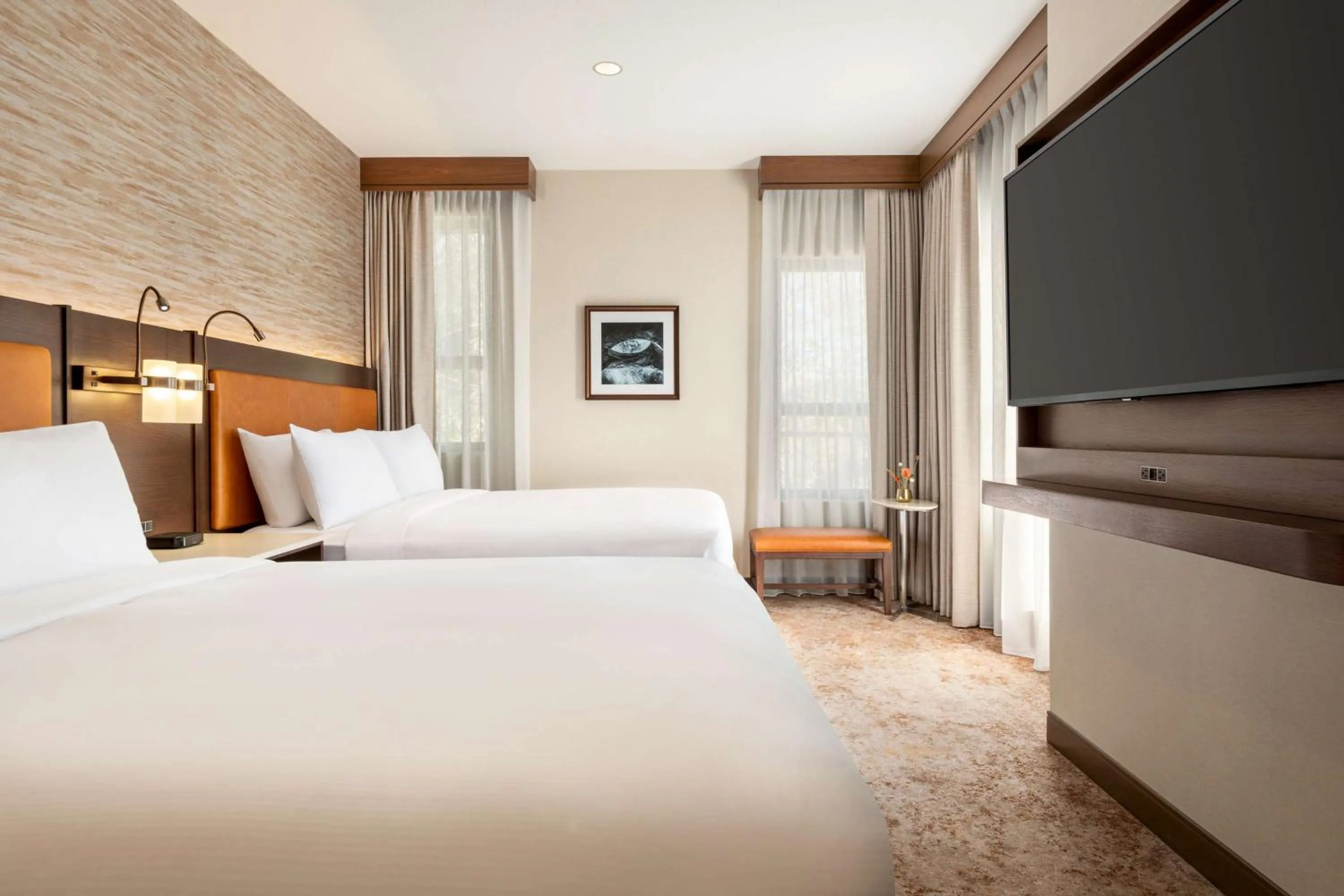 Bed in Hoodoo Moab, Curio Collection by Hilton