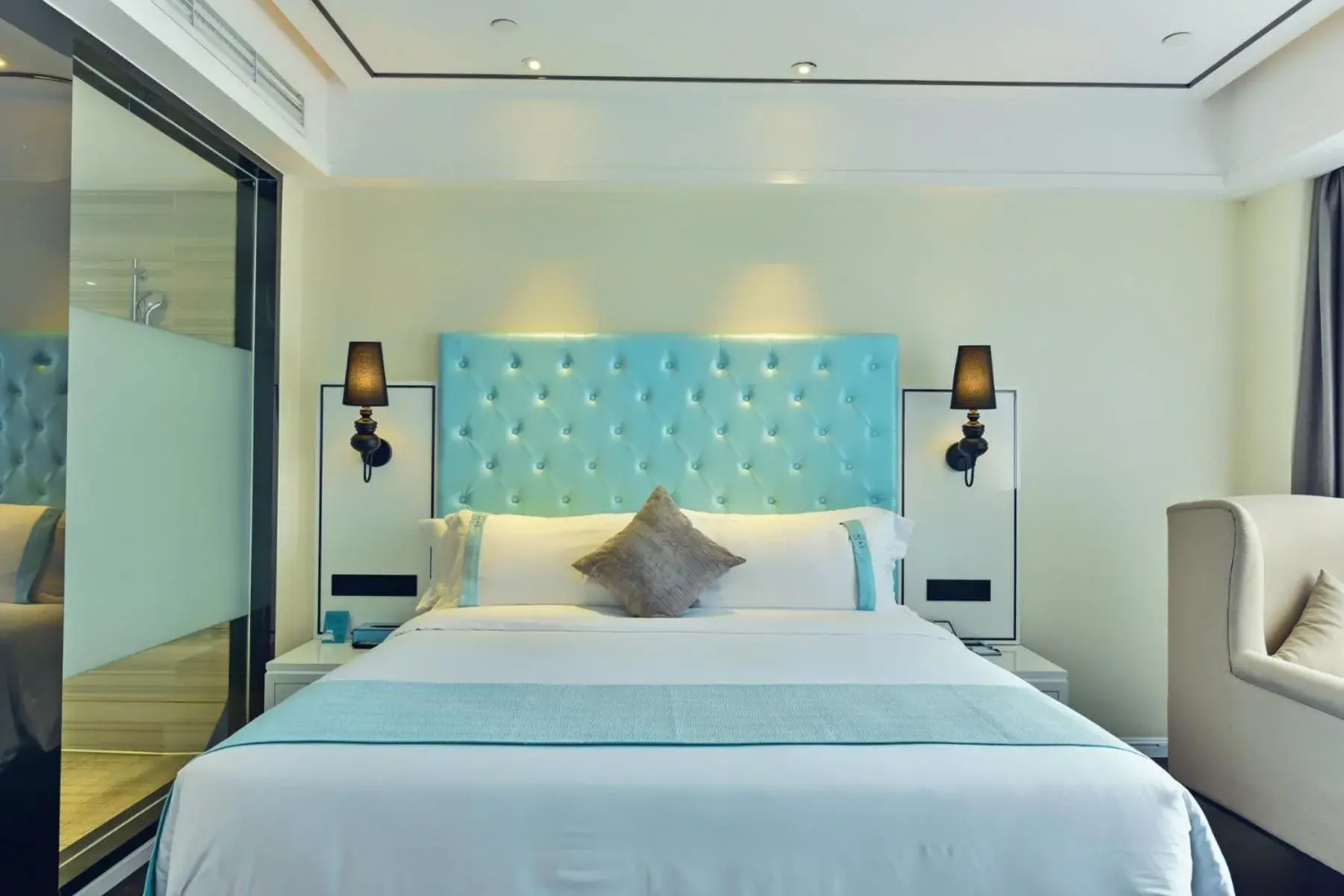 Bed in Xana Hotelle Shenzhen Airport Terminal Bed in Xana Hotelle Shenzhen Airport Terminal