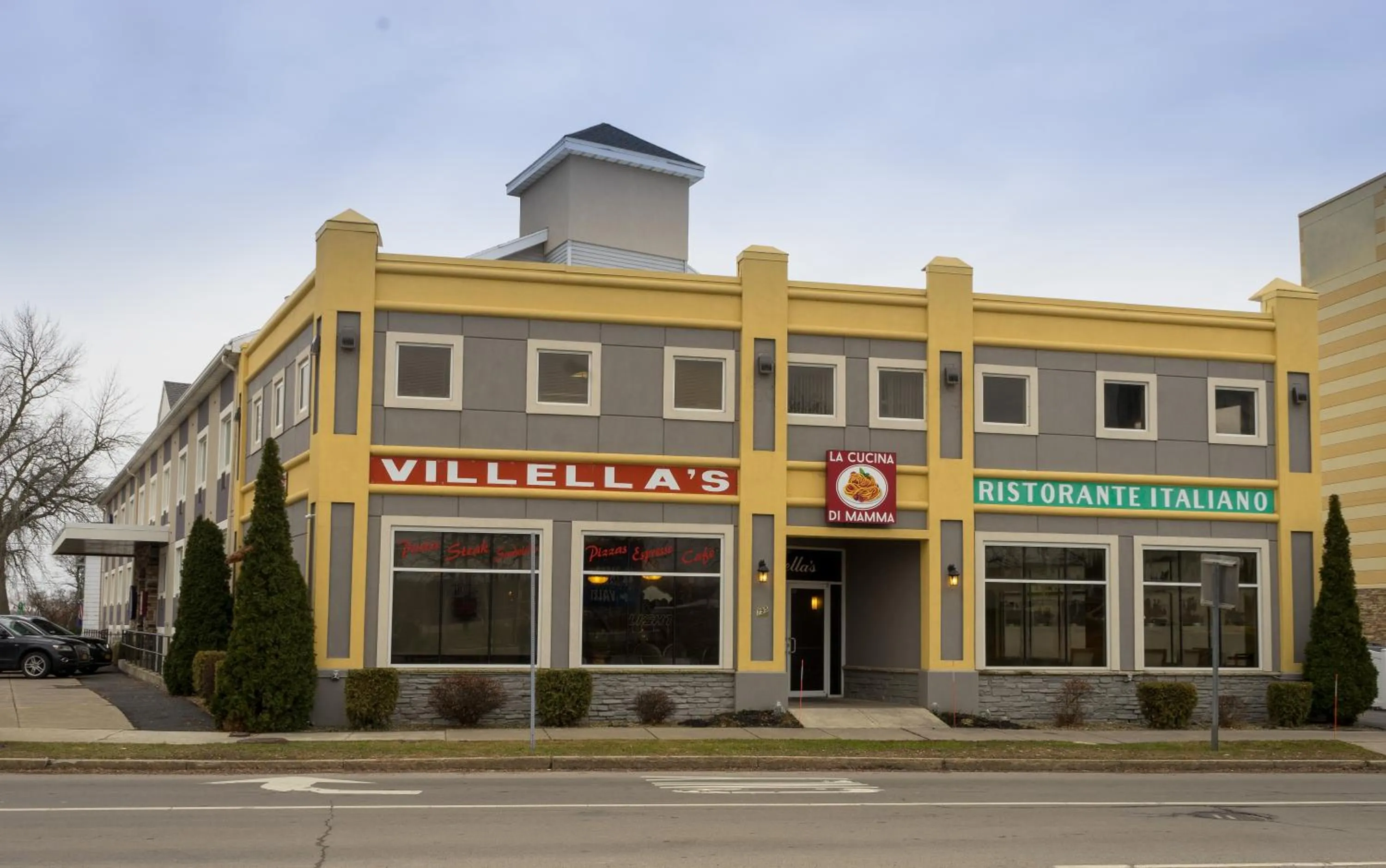 Property building in Kalika Hotel