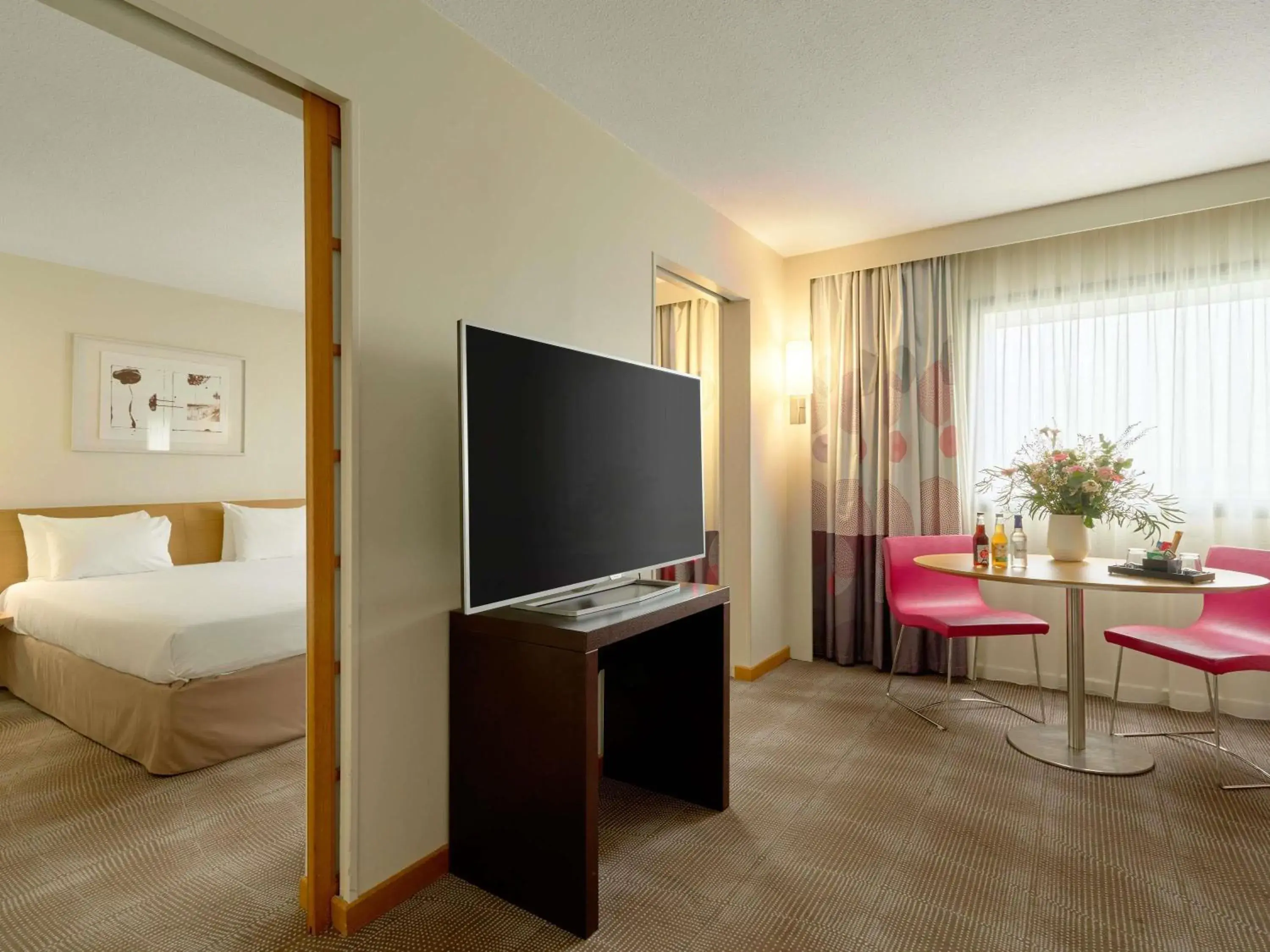 Suite with Views of Paris - One Double Bed and One Single Sofa Bed in Novotel Paris La Defense Esplanade Suite with Views of Paris - One Double Bed and One Single Sofa Bed in Novotel Paris La Defense Esplanade