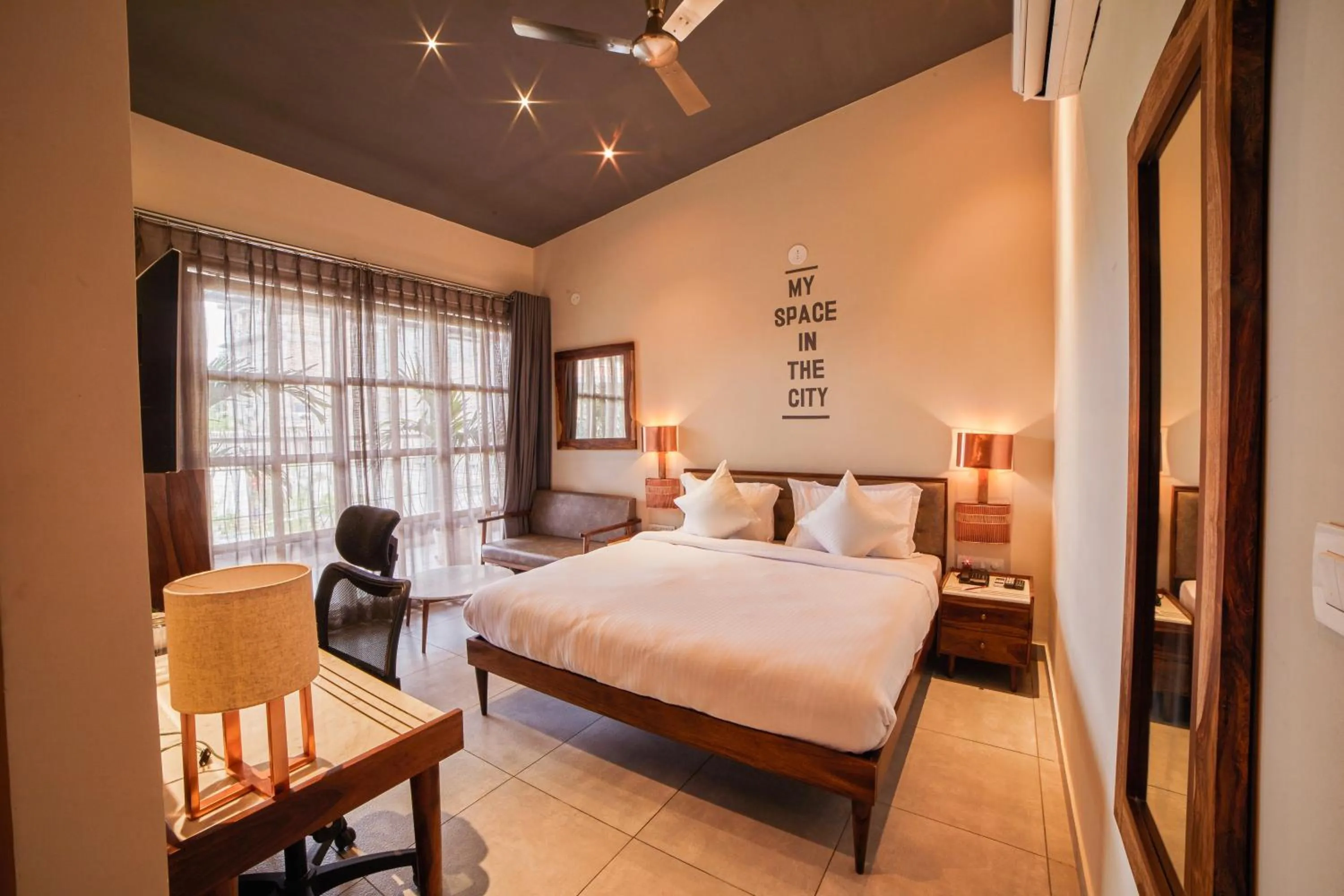 Deluxe Double Room with Balcony in The Artist House Udaipur