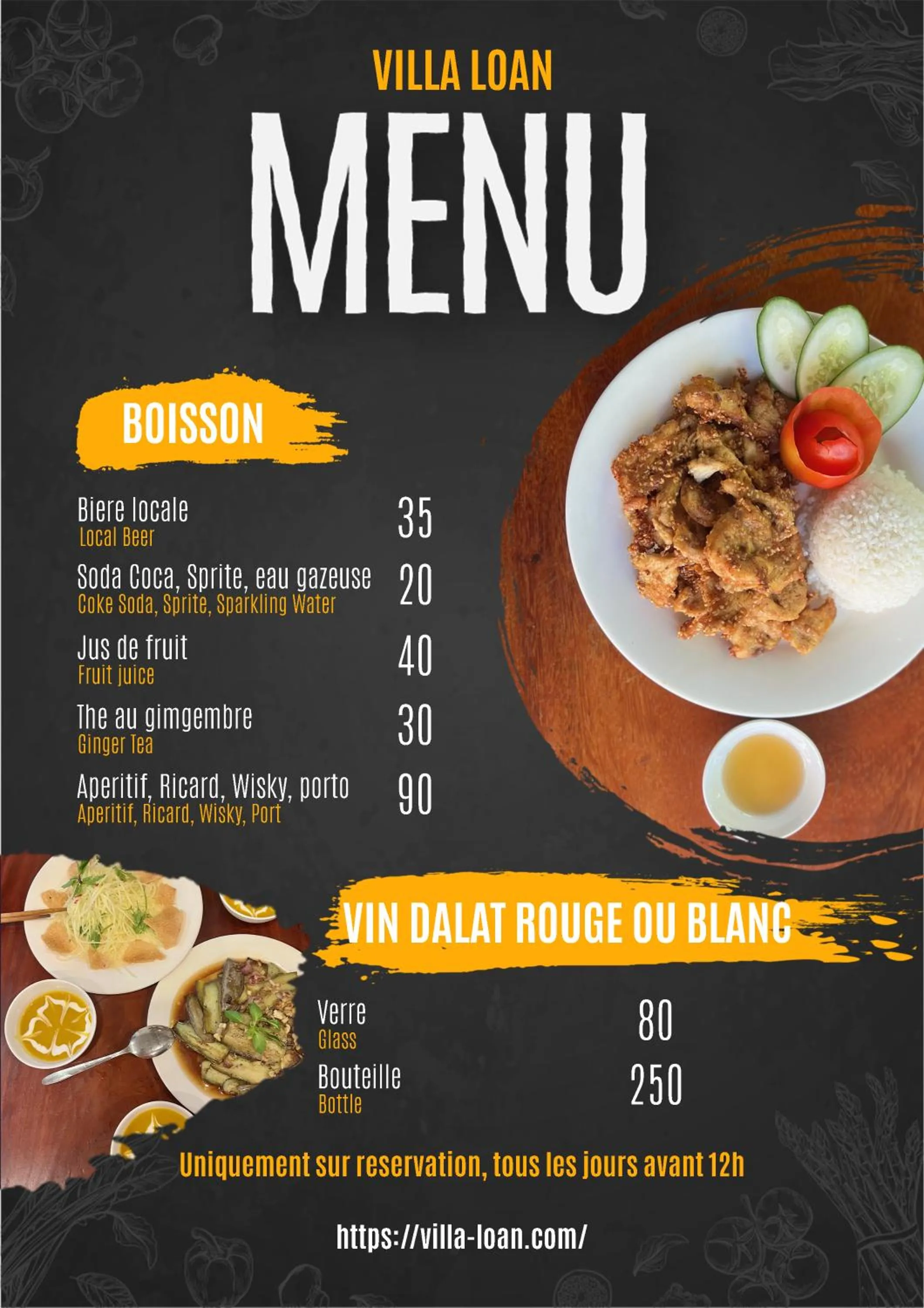 Restaurant/places to eat in Villa Loan A HOI AN