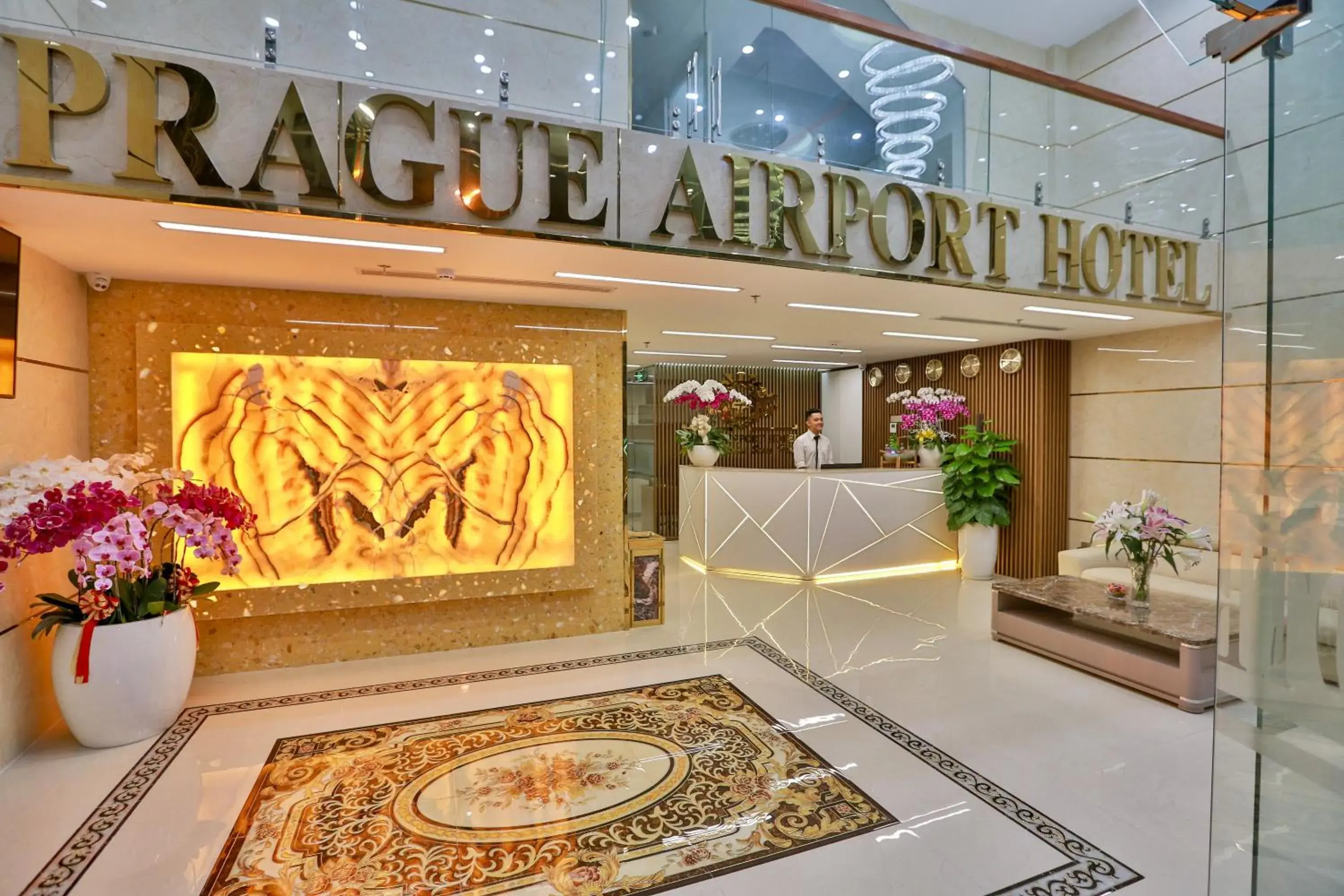 Facade/entrance in Prague Saigon Airport Hotel Facade/entrance in Prague Saigon Airport Hotel